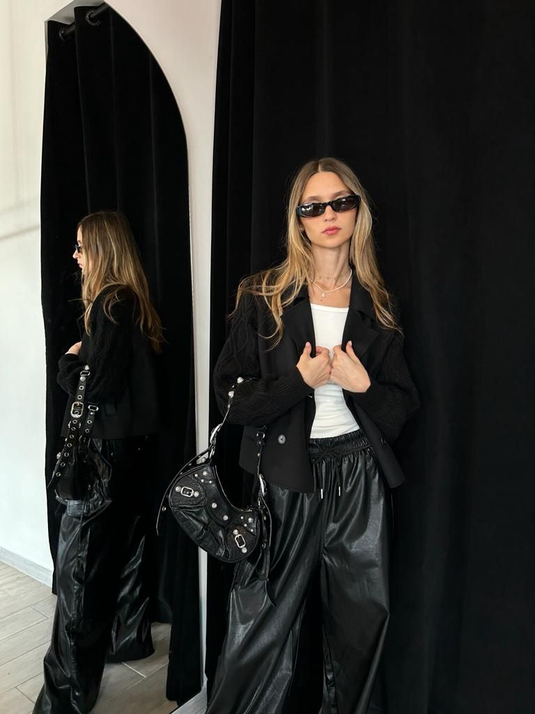 מעיל בר שחור