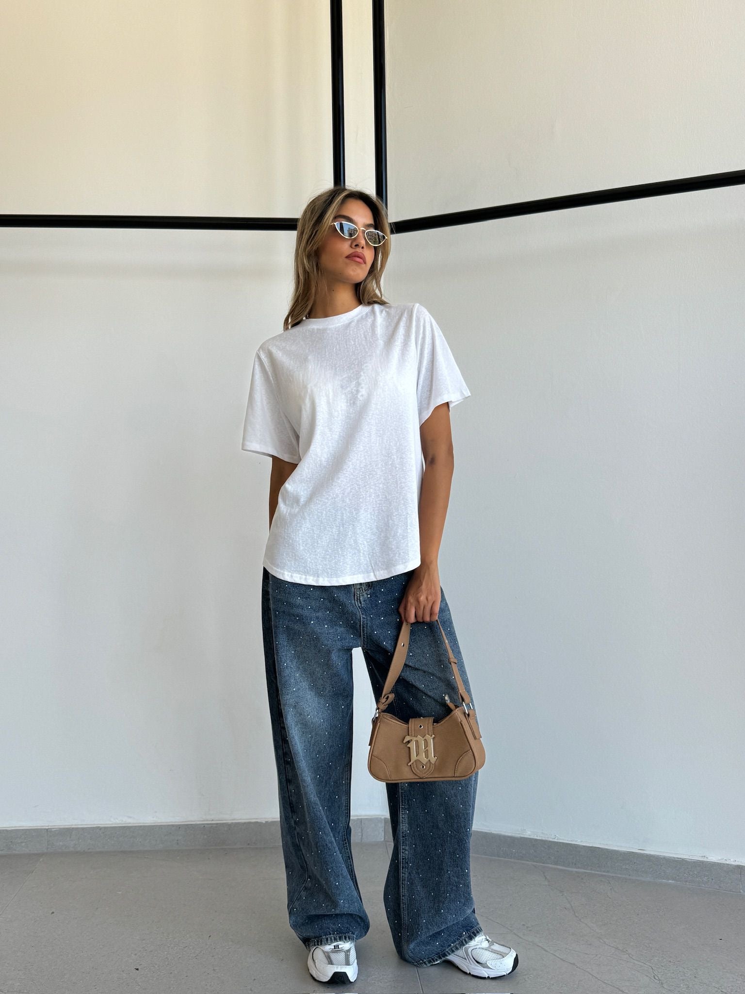 חולצת רומי לבן