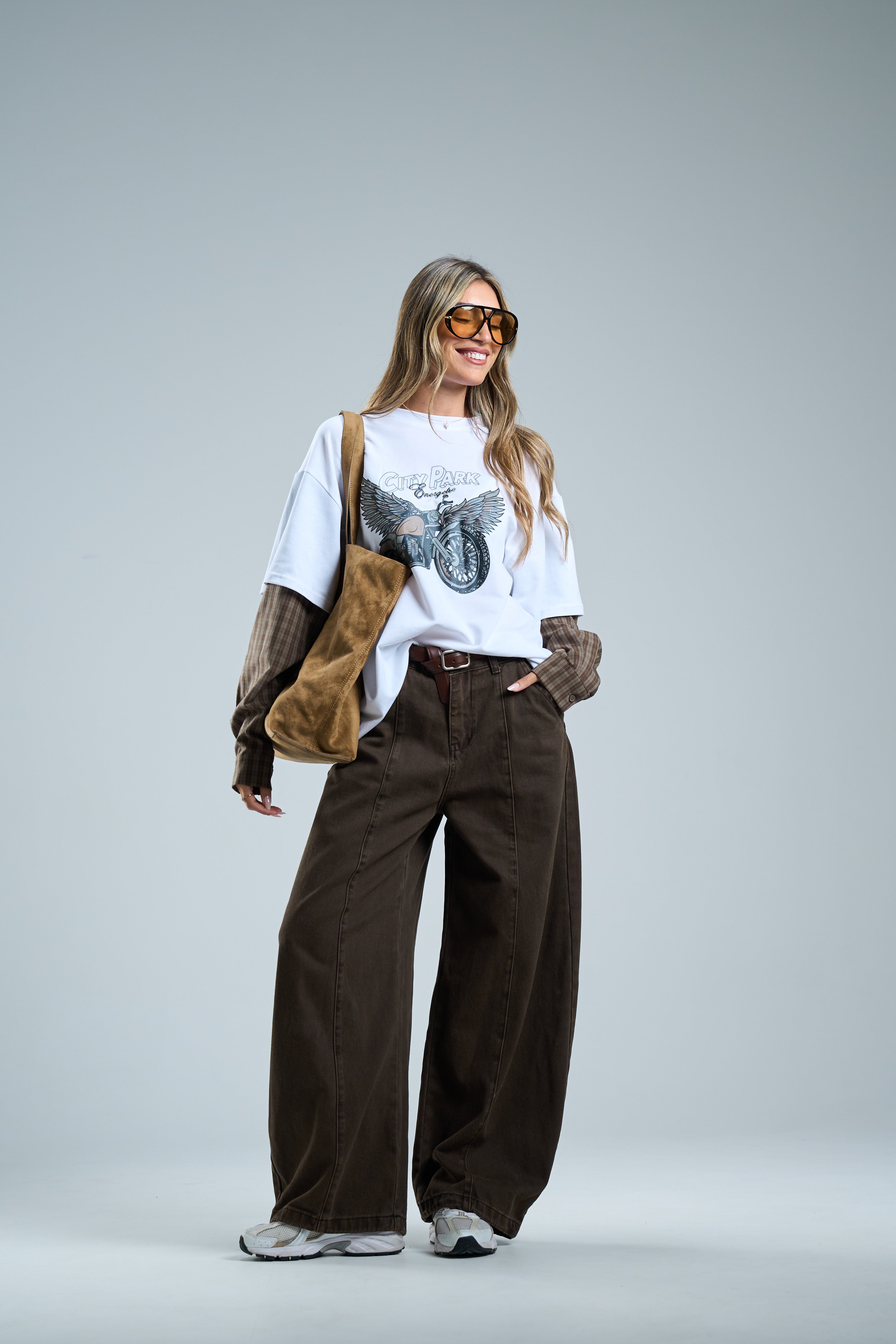 חולצת אליסיה לבן