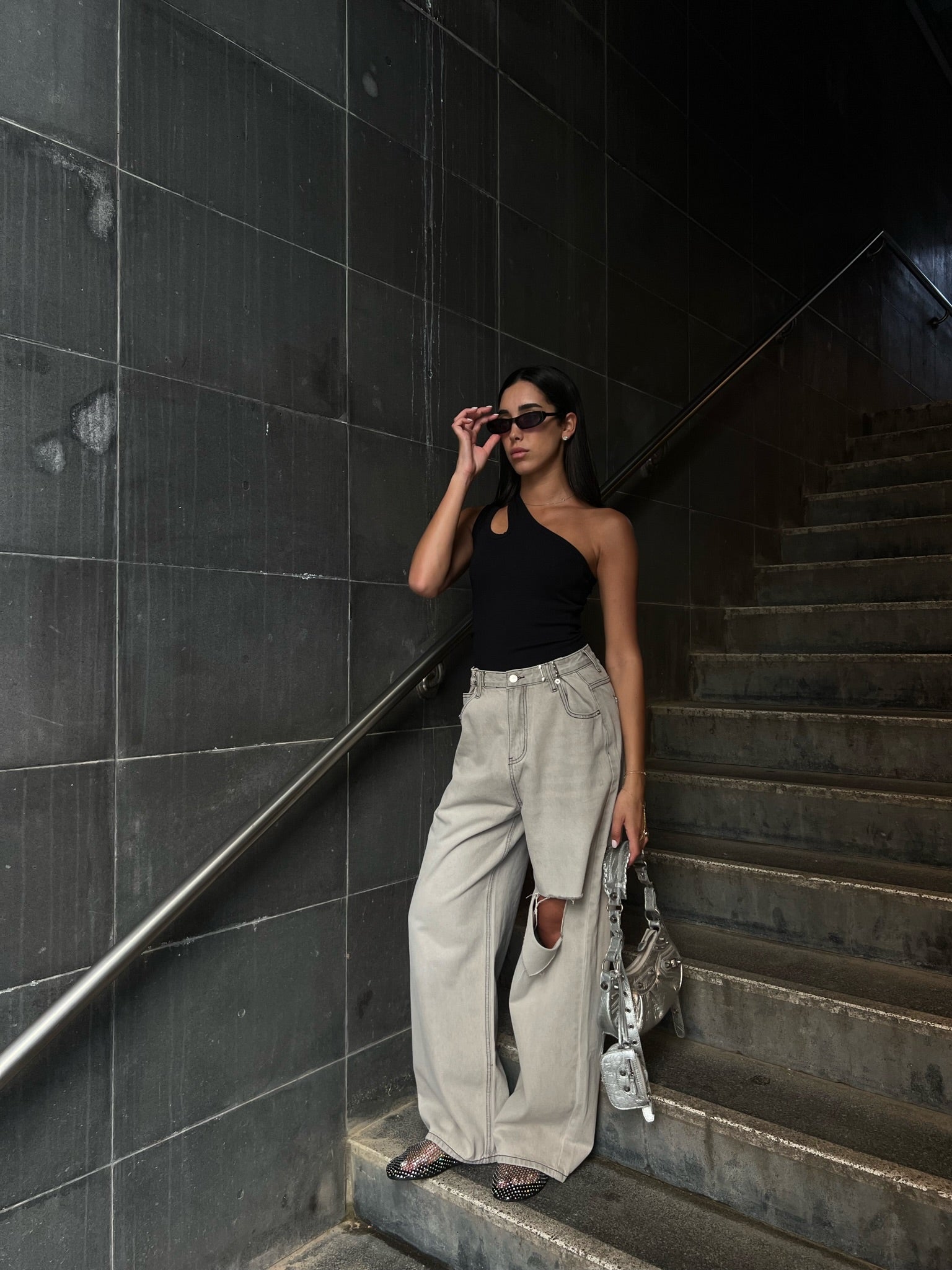 גופיית גפן שחור