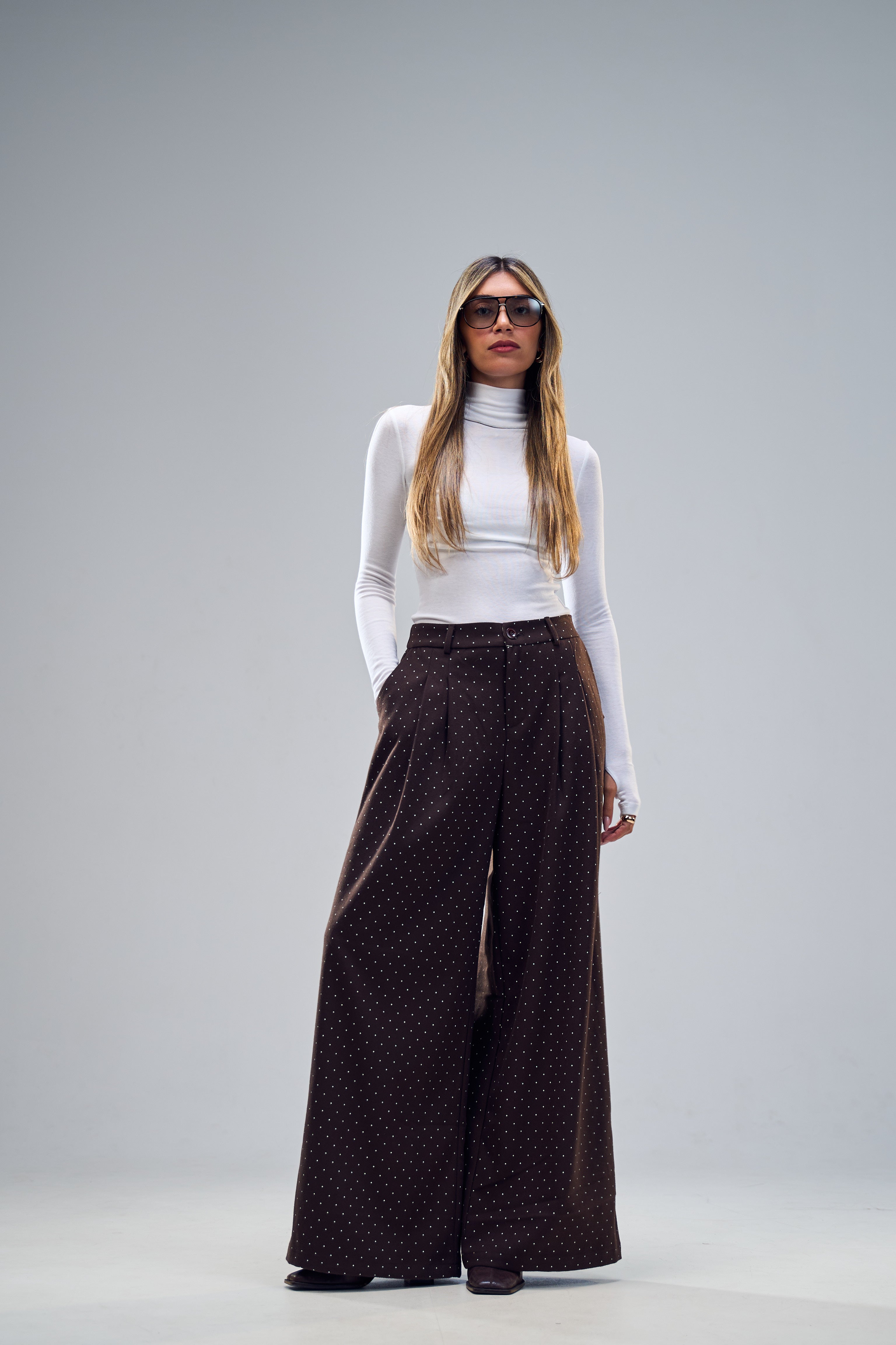 מכנס עפרי חום