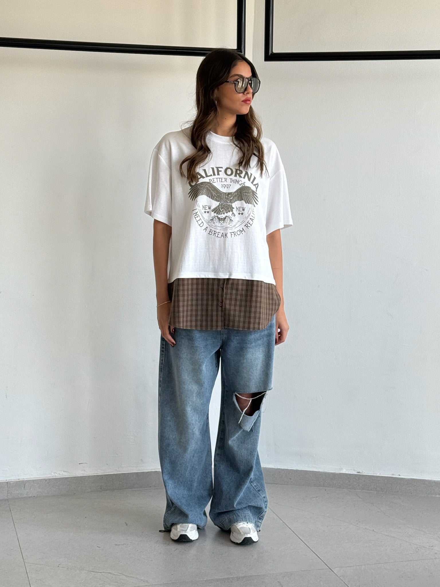 חולצת ליאה לבן