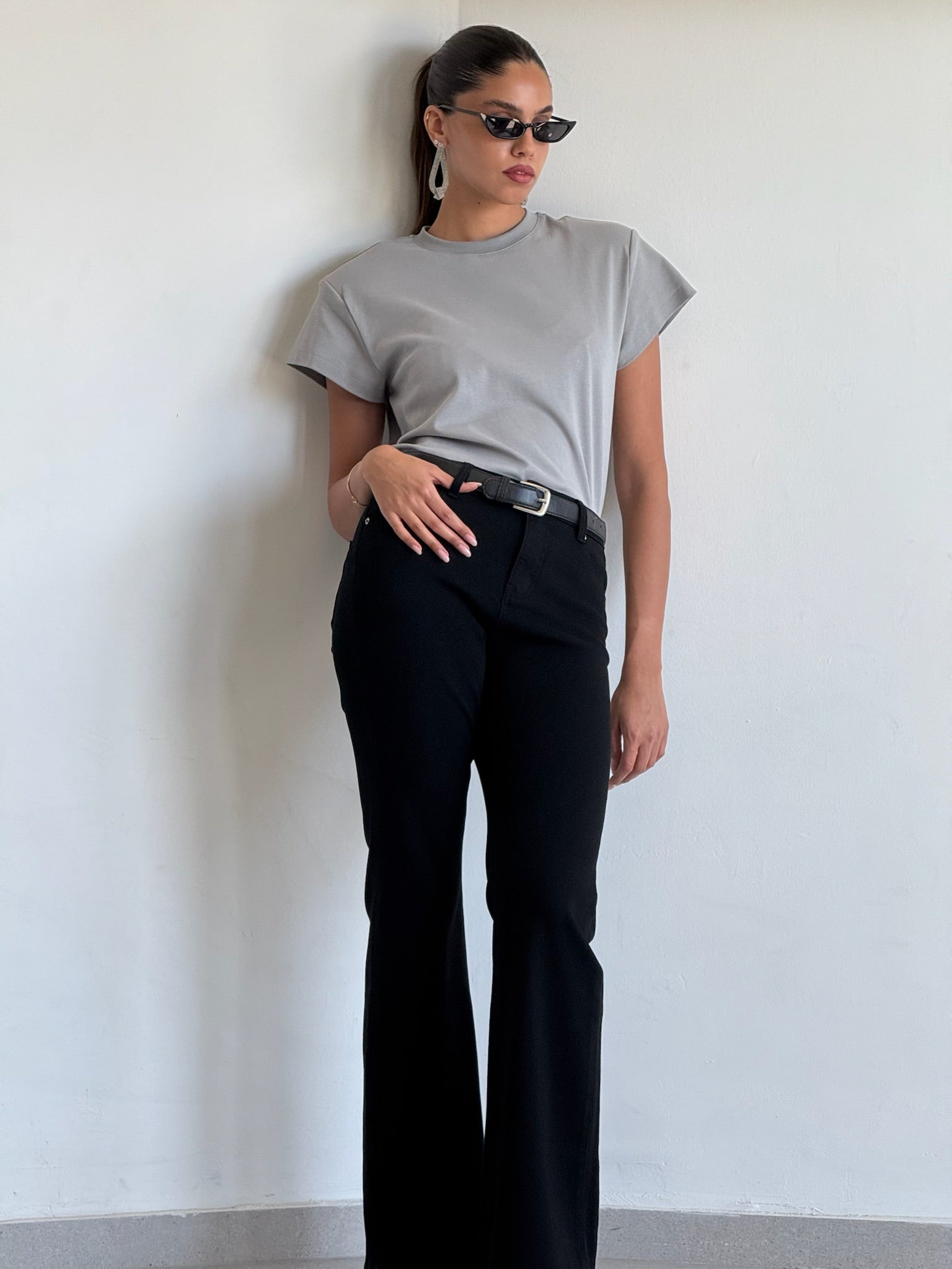 חולצת ליבי אפור