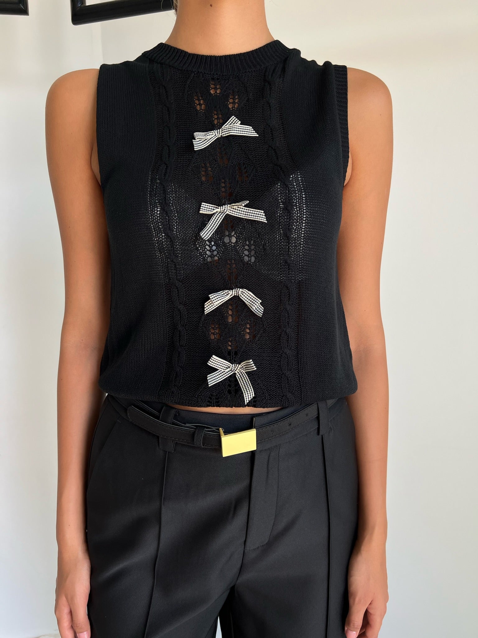 מכנס אריאן שחור