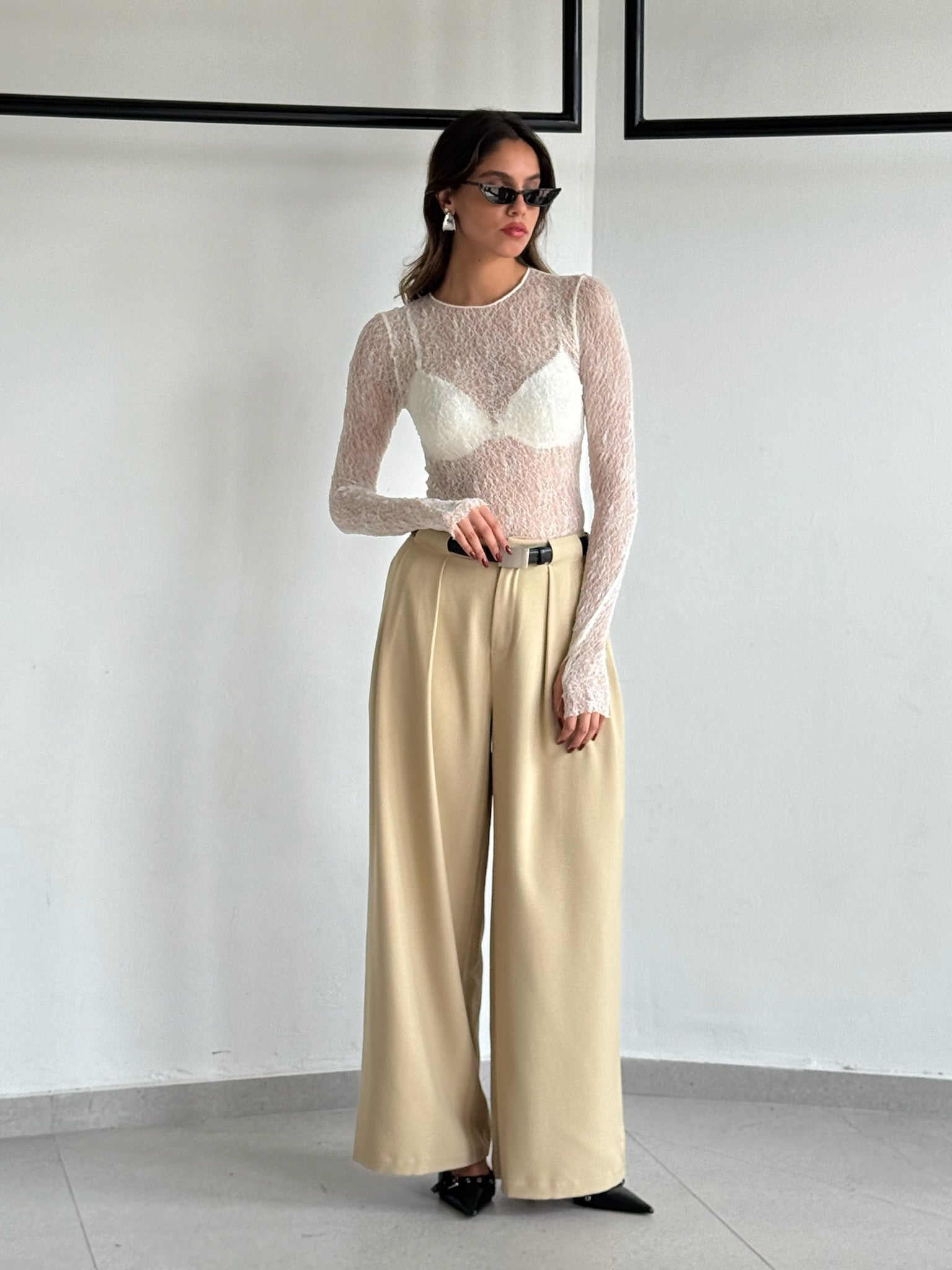 מכנס איזבלה בג