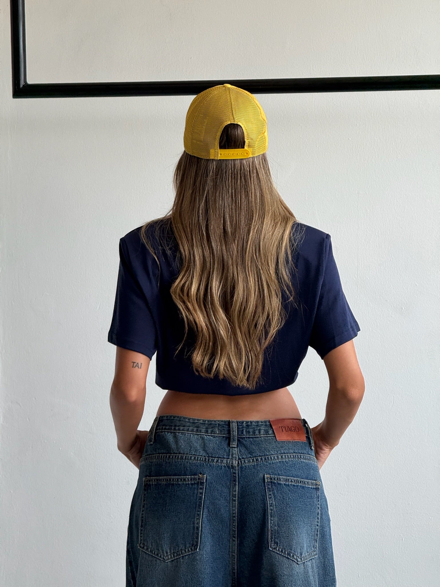 חולצת לילי כחול כהה