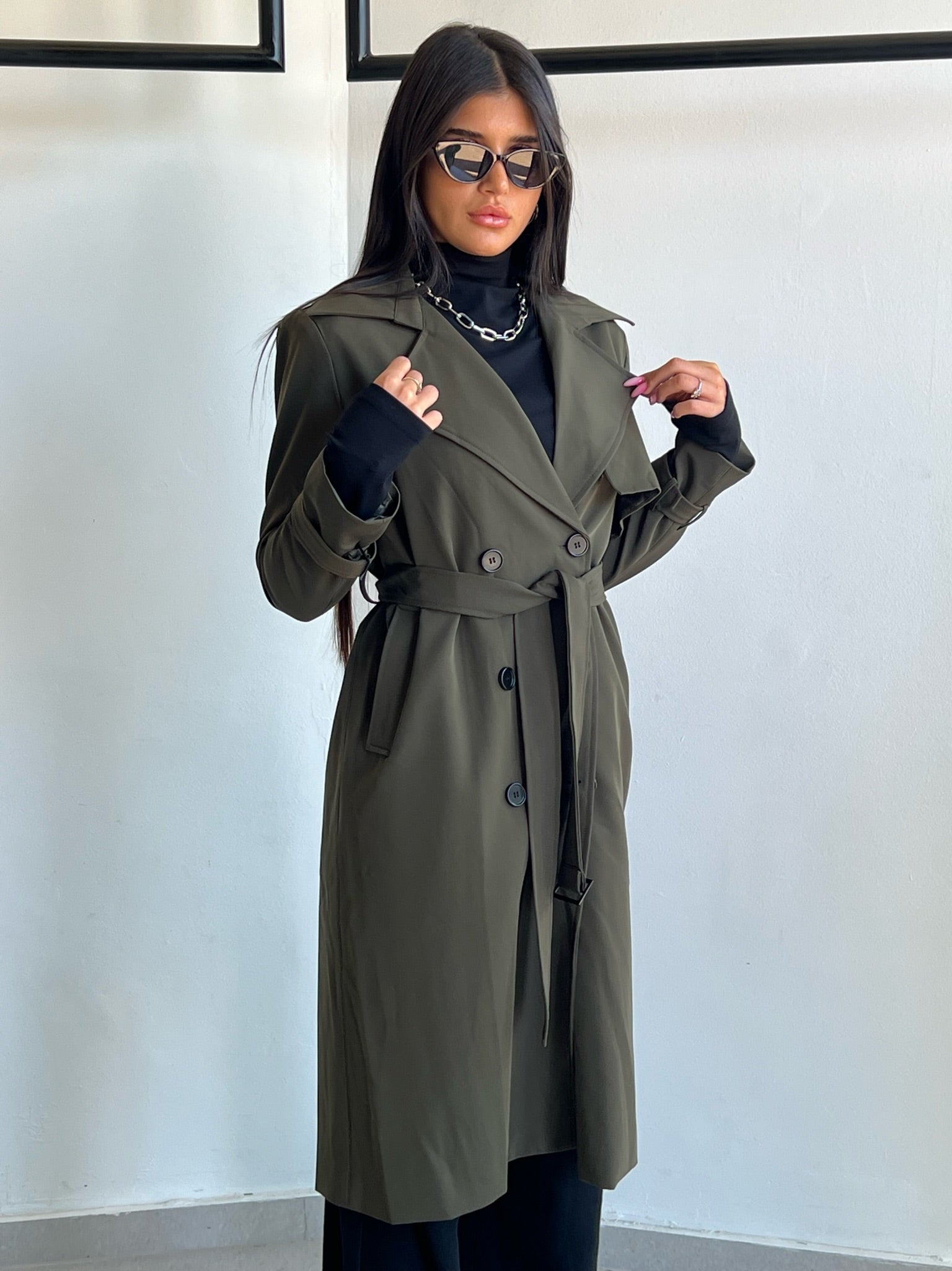 מעיל ניקה זית