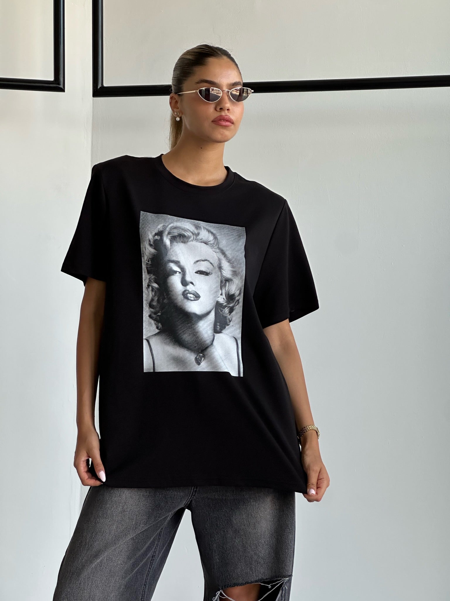 חולצת מרלין שחור