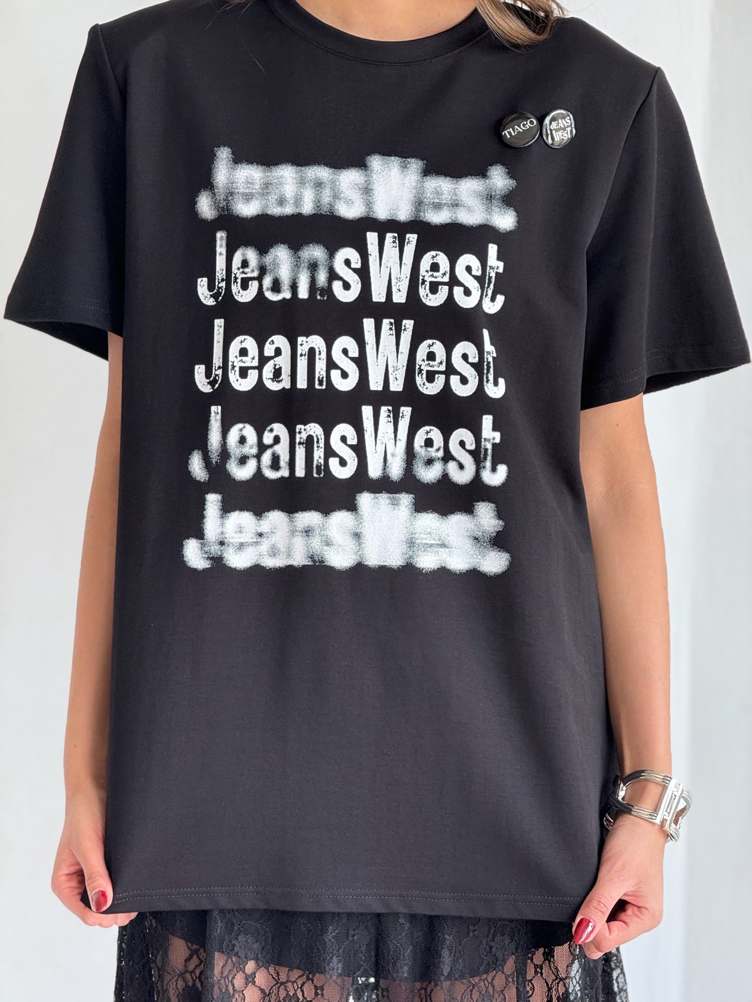 חולצת אמור שחור