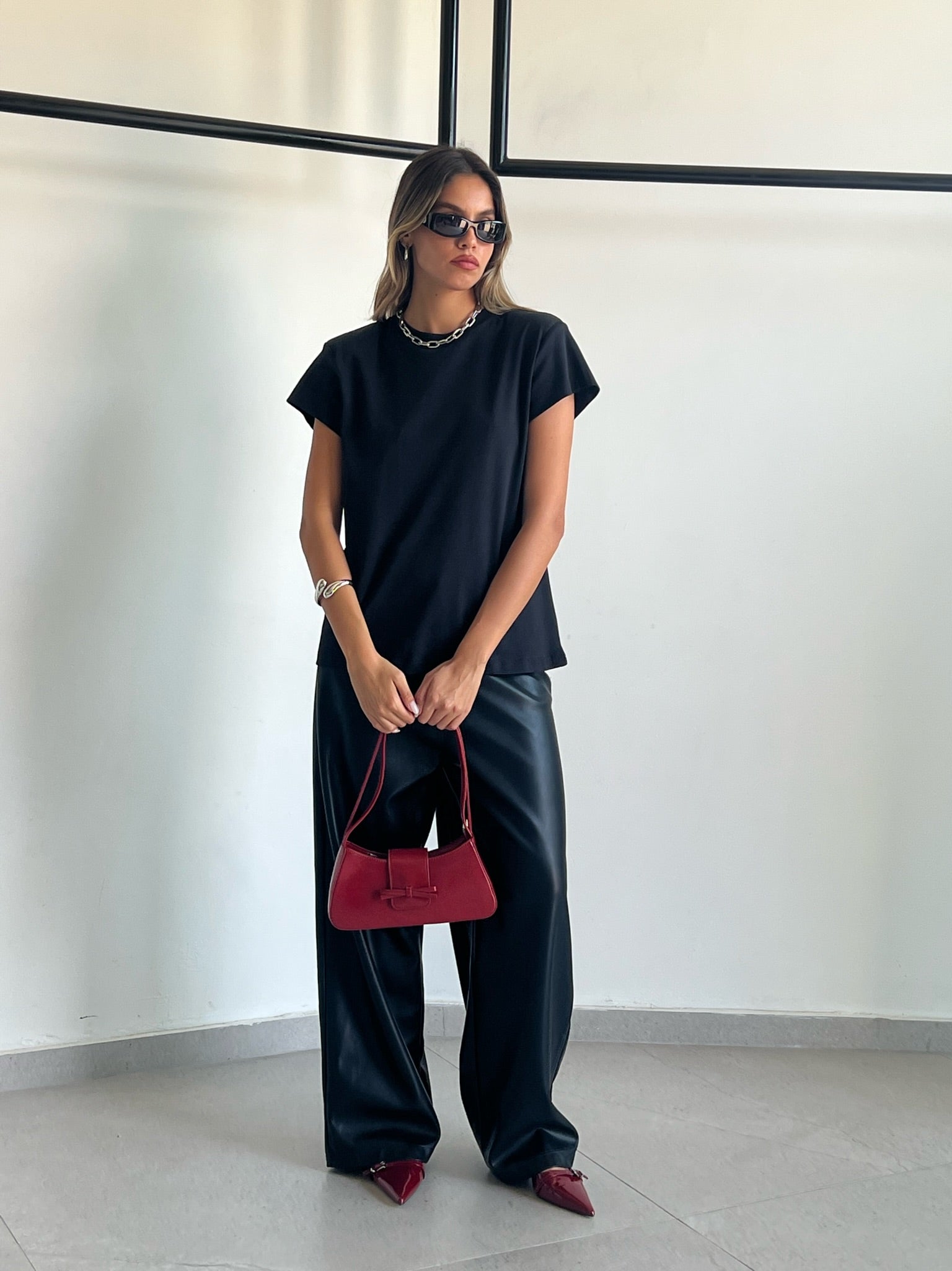 חולצת ליבי שחור