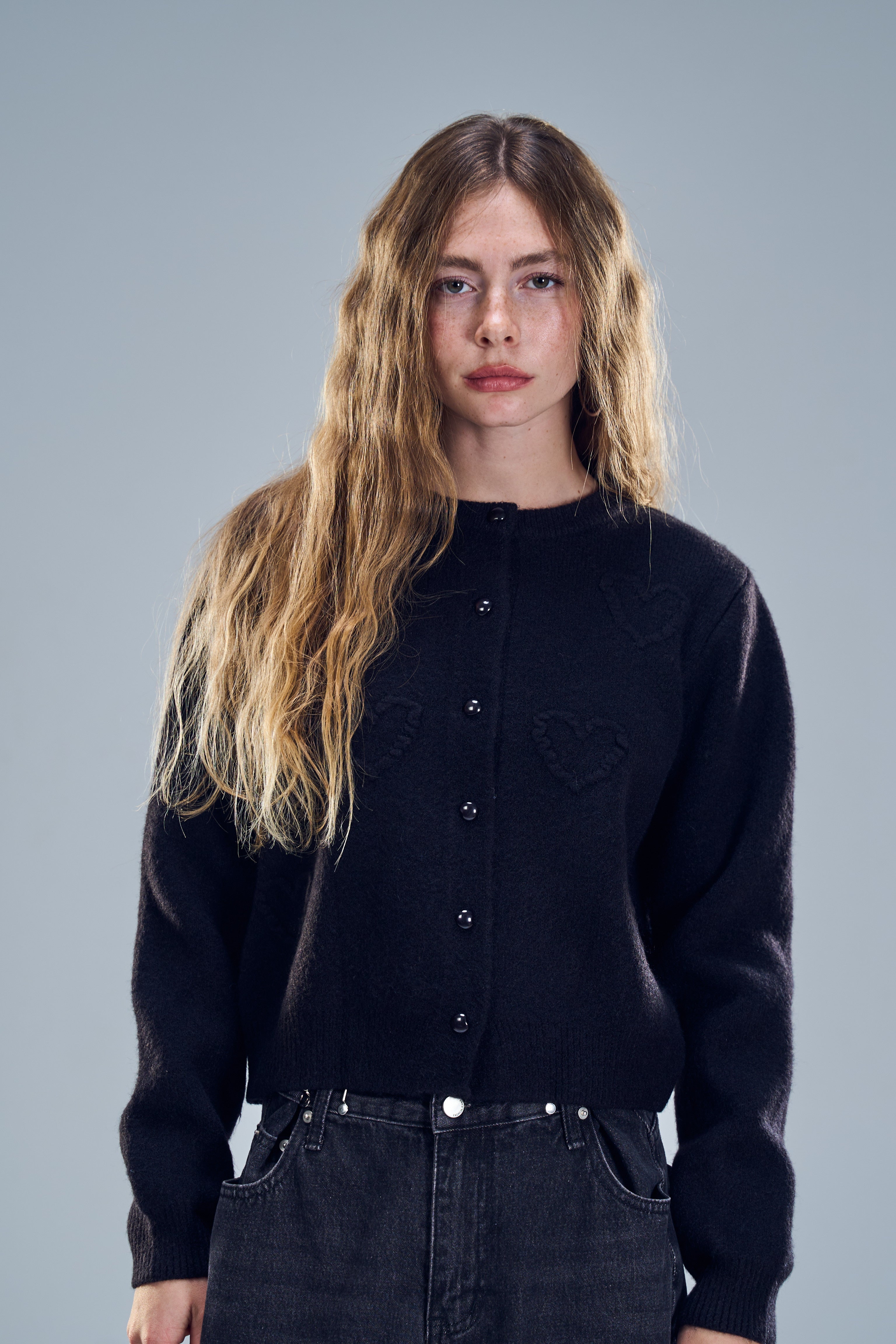 קרדיגן ארט שחור