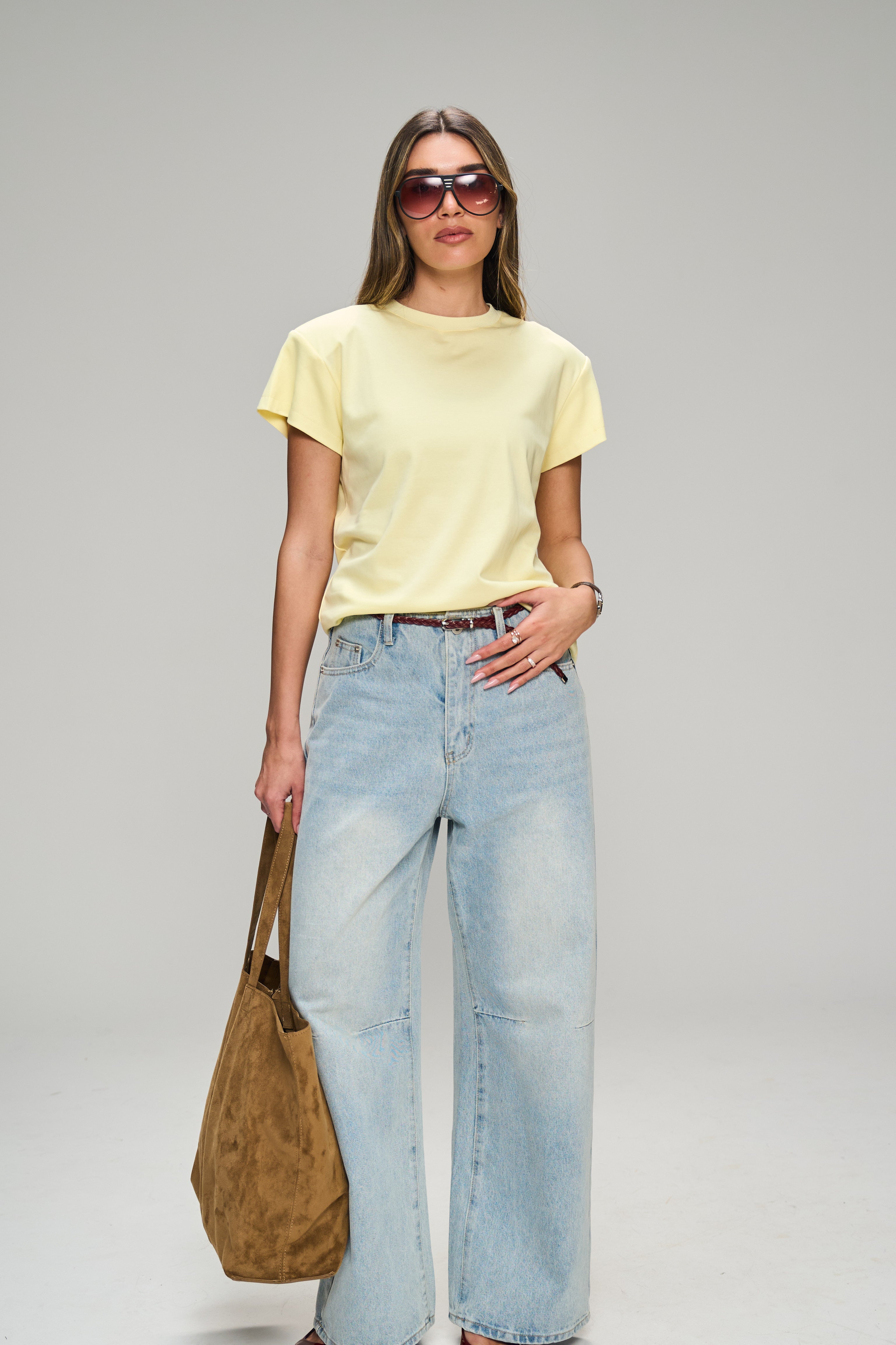 חולצת ליבי צהוב