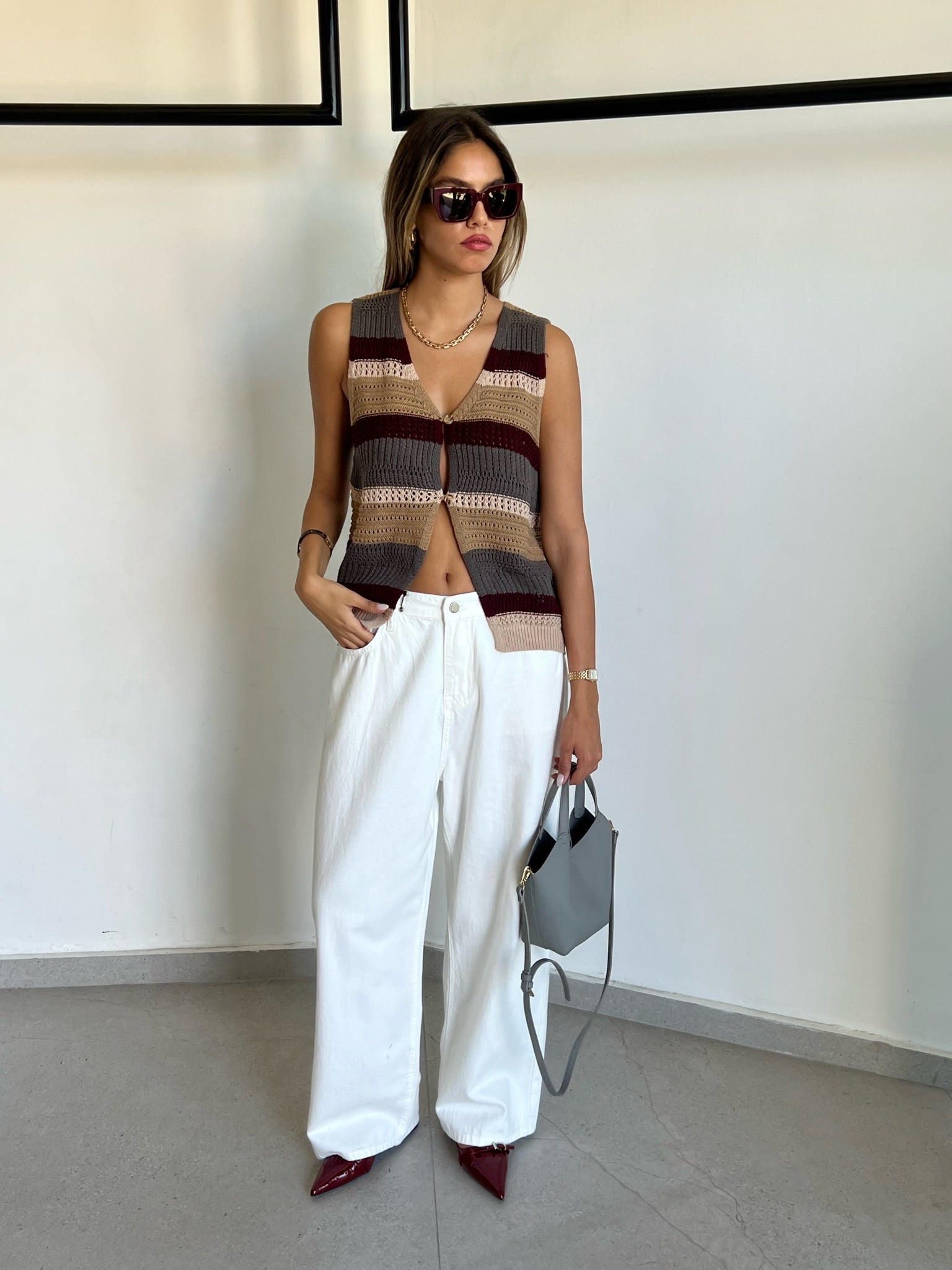 וסט סריג רז