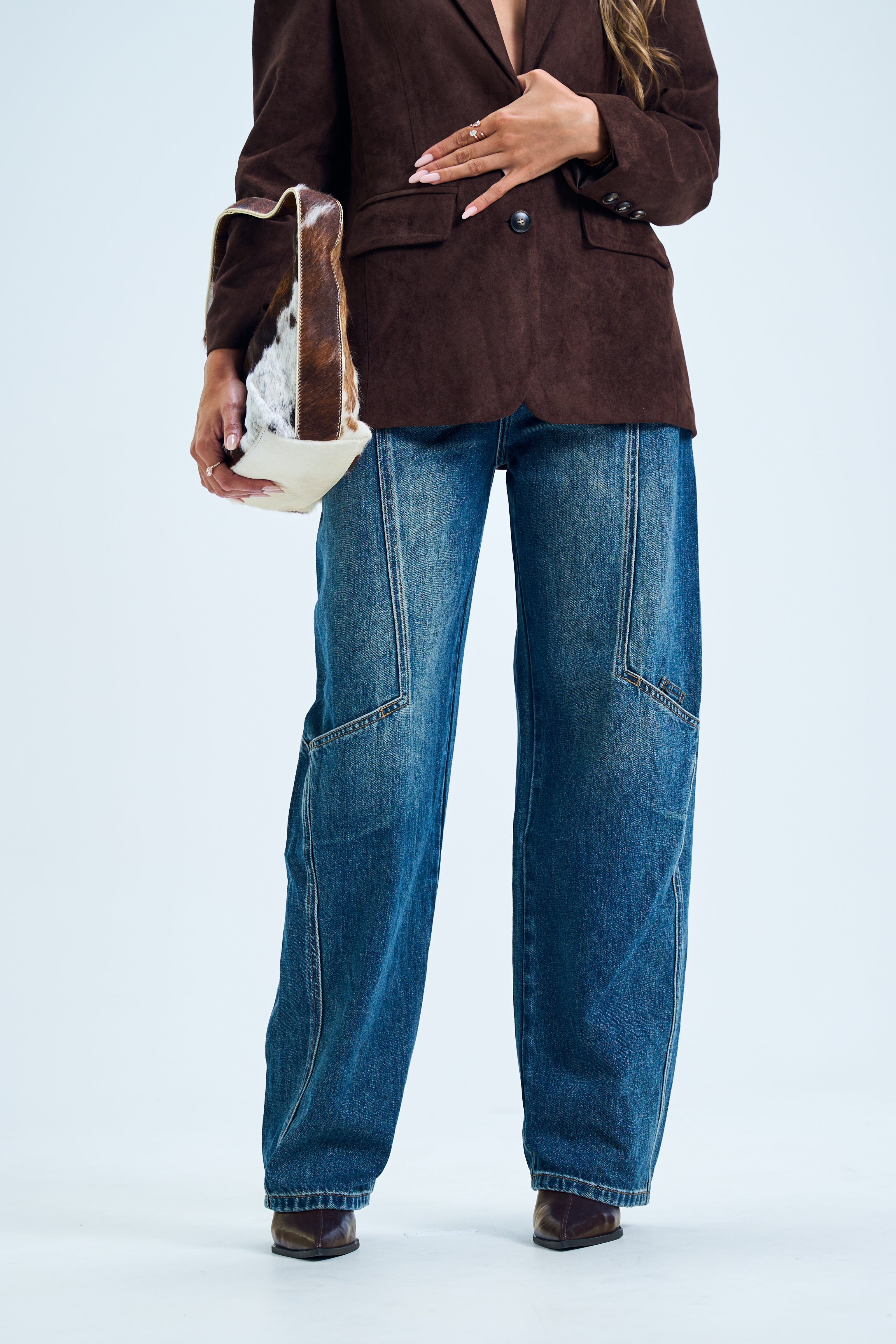 ג׳קט שון חום