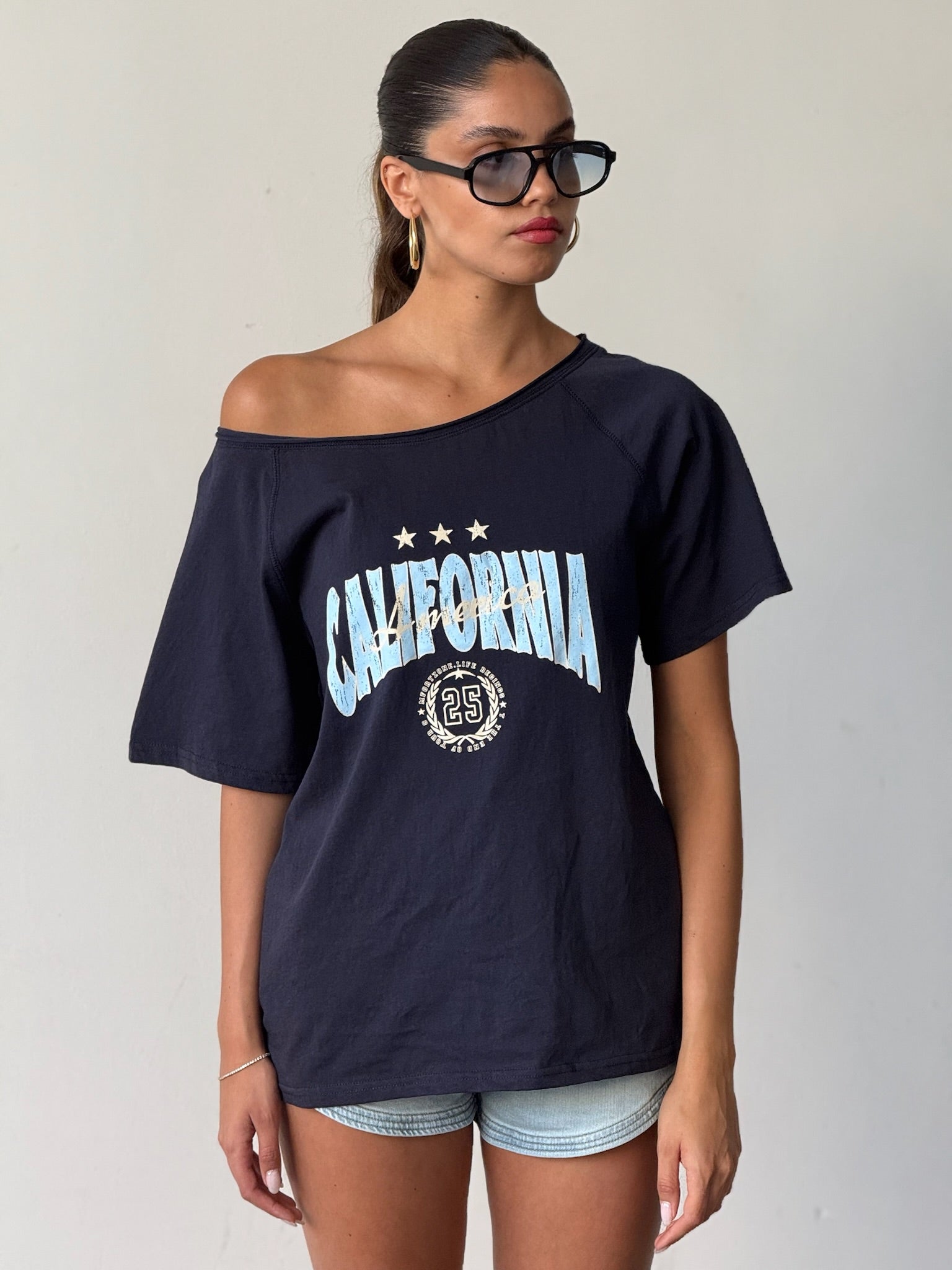 חולצת אגת כחול