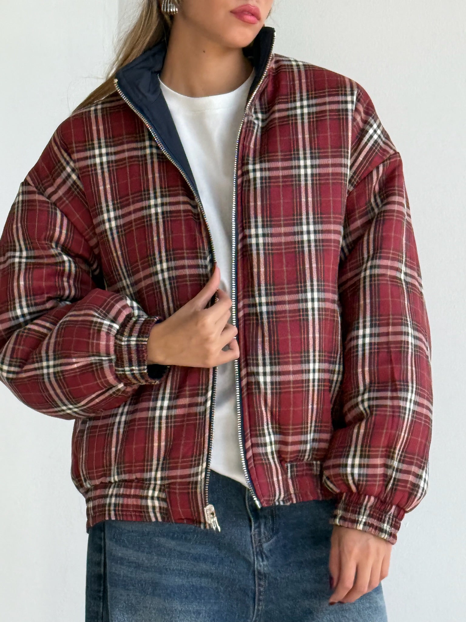 מעיל קומו כחול