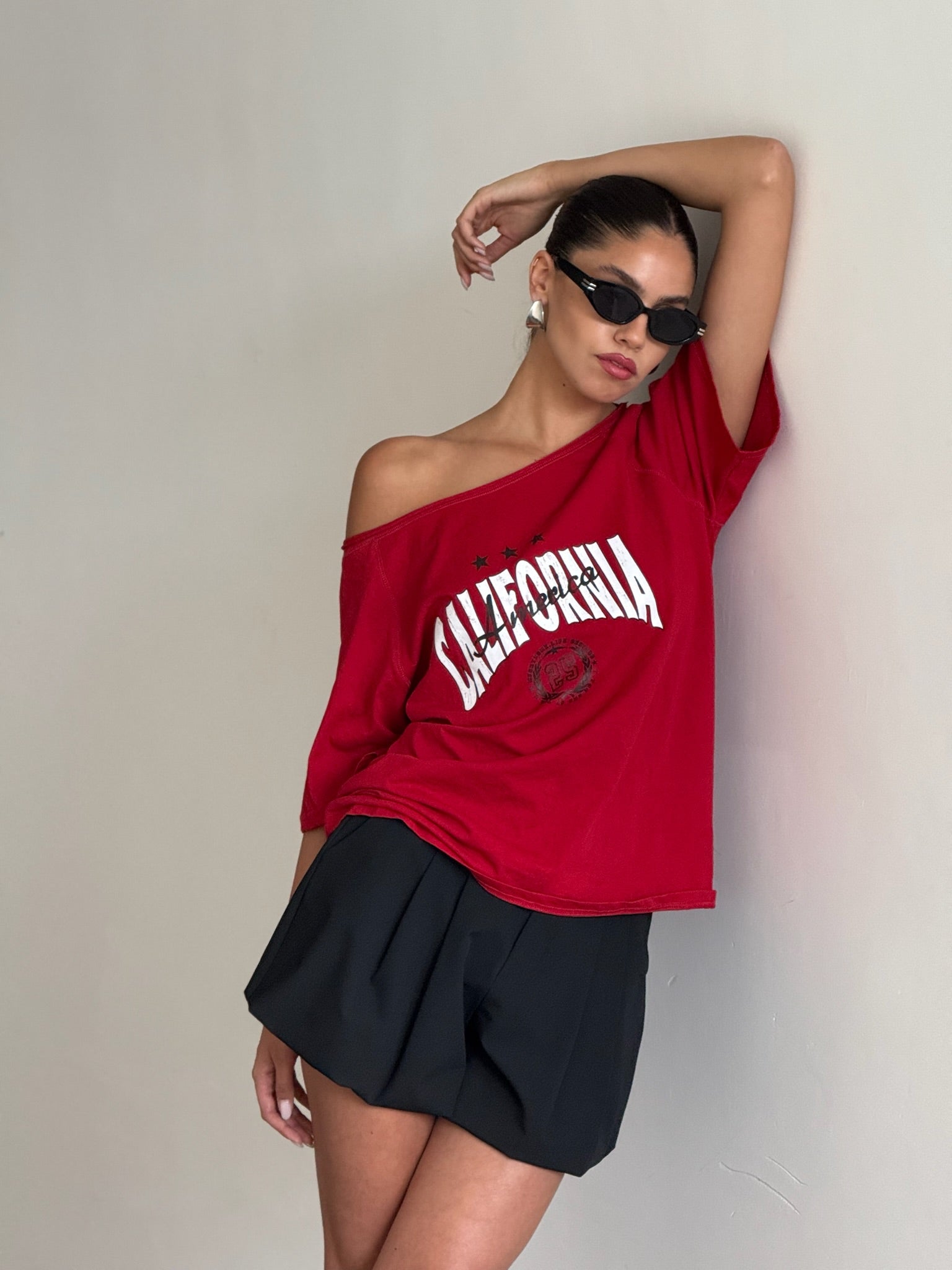 חולצת אגת אדום