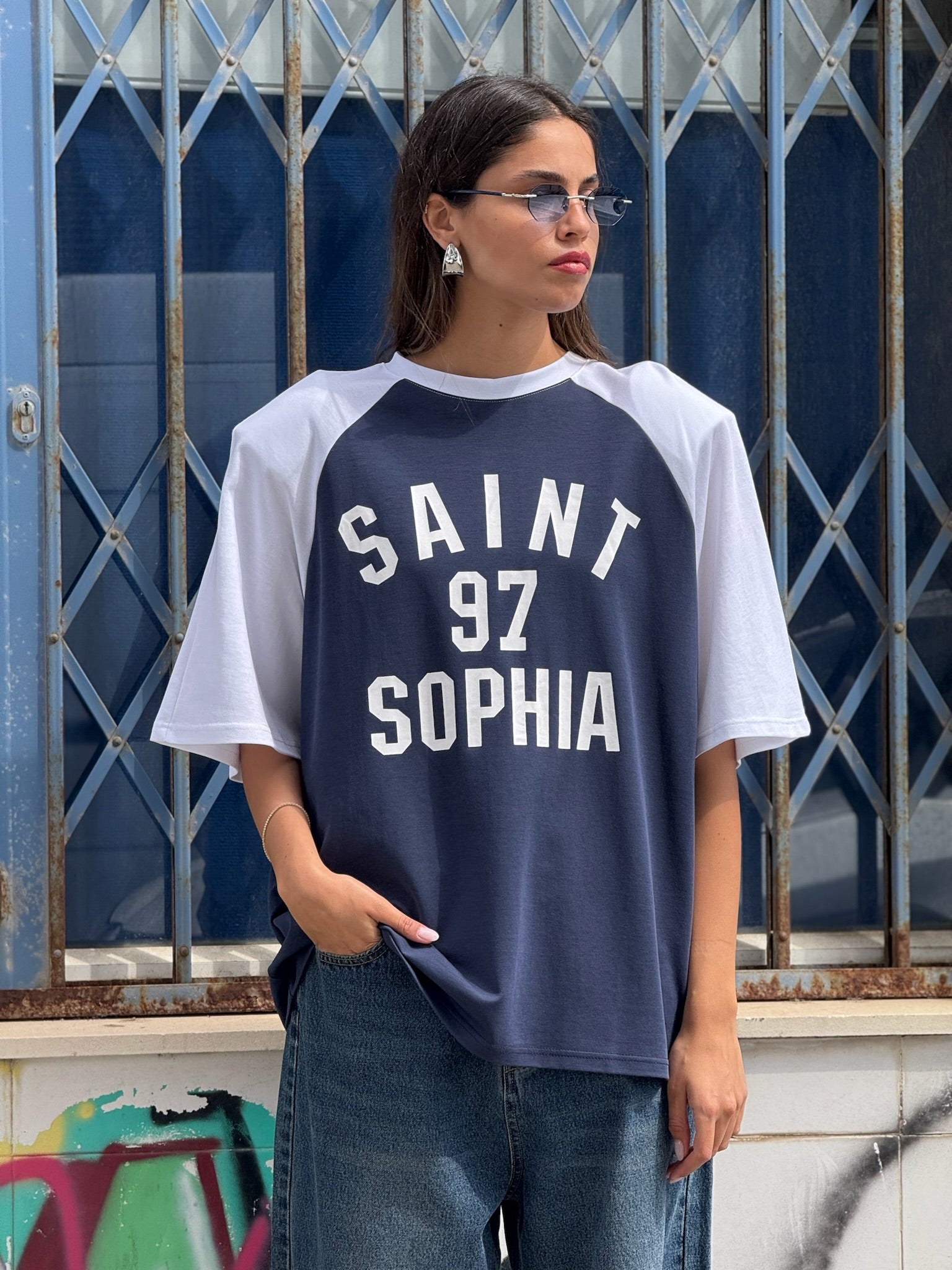 חולצת סופי כחול