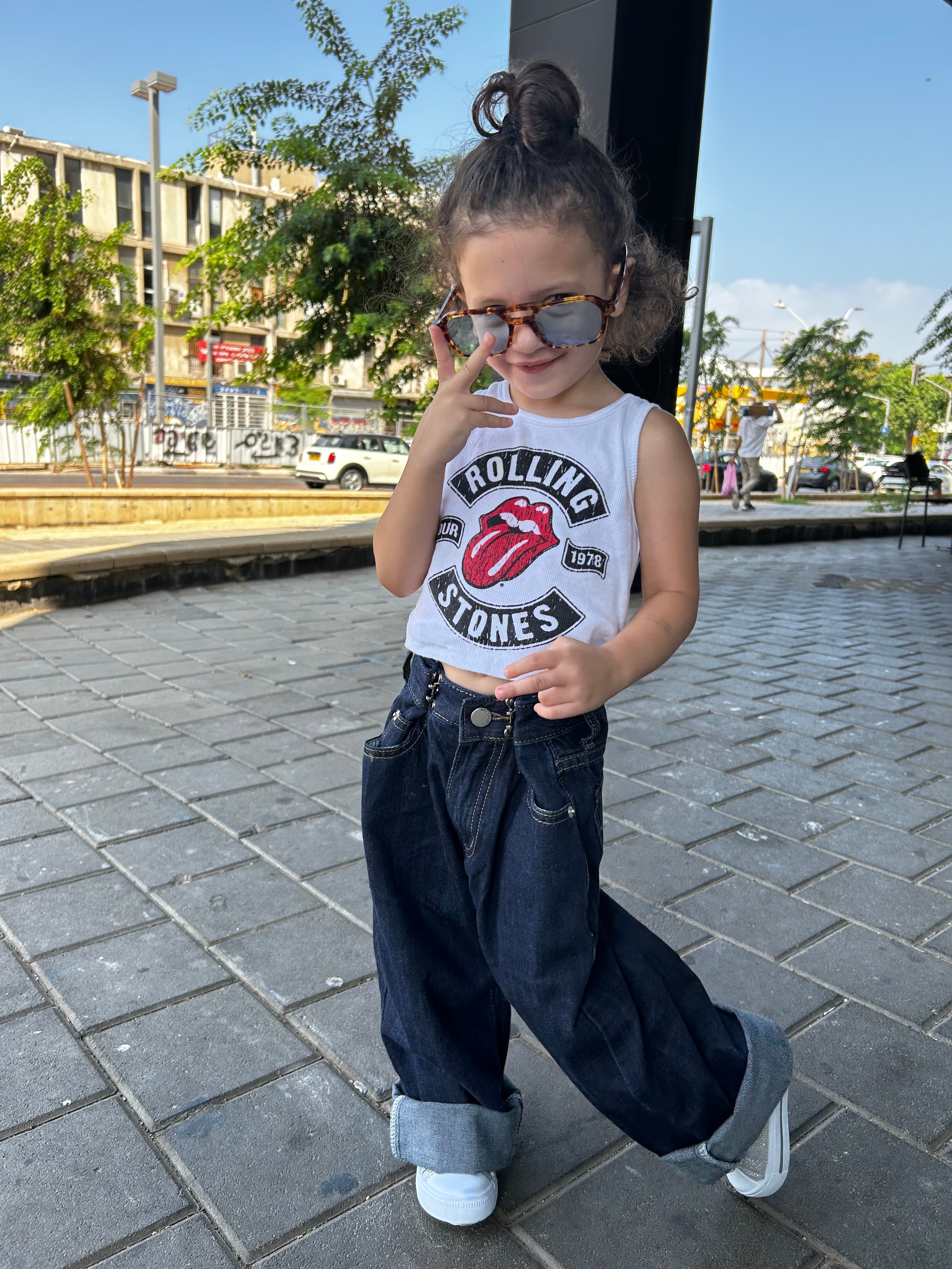 מכנס ג׳ינס ארי בלו ווש