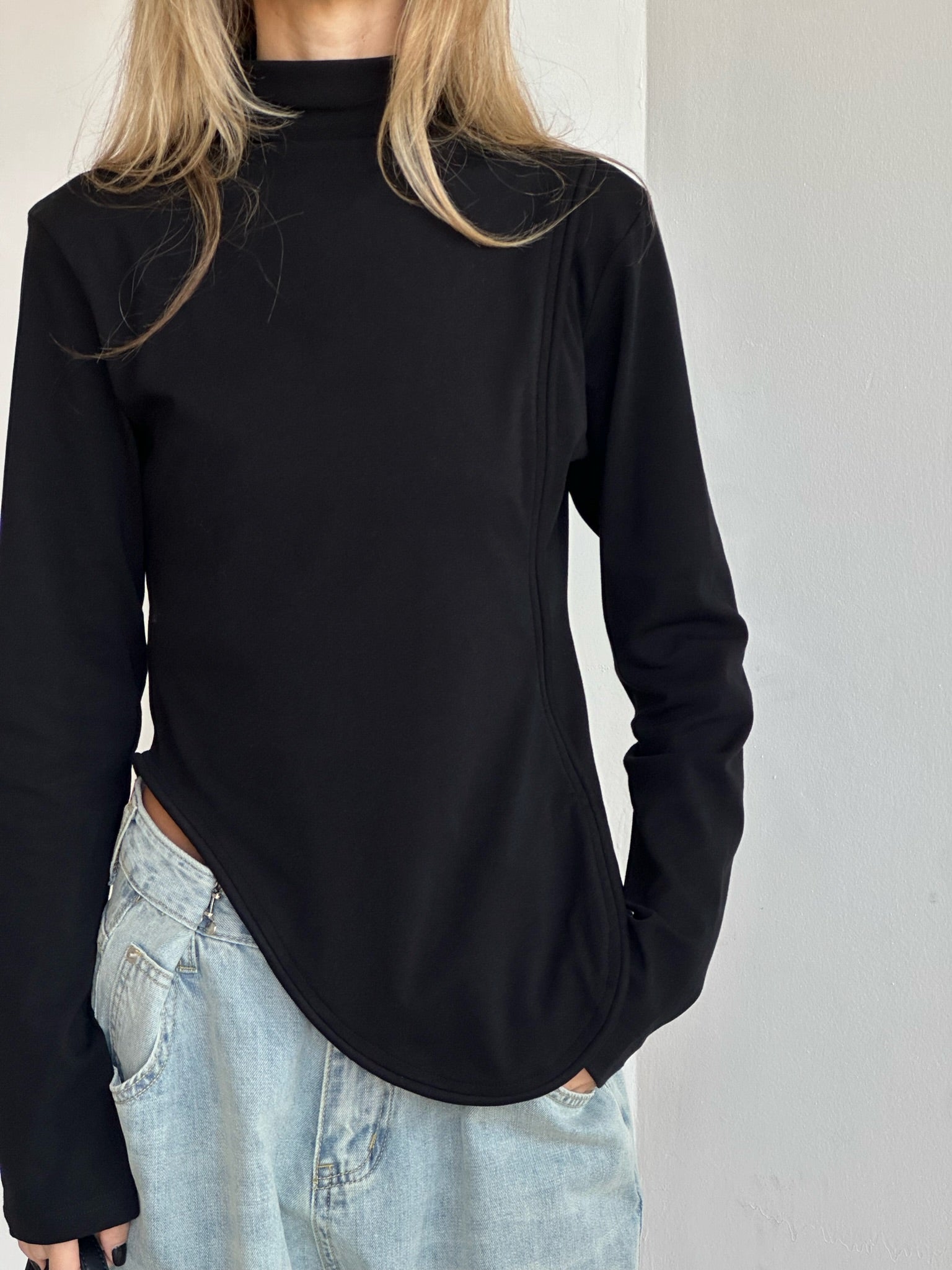 חולצת אביאור שחור