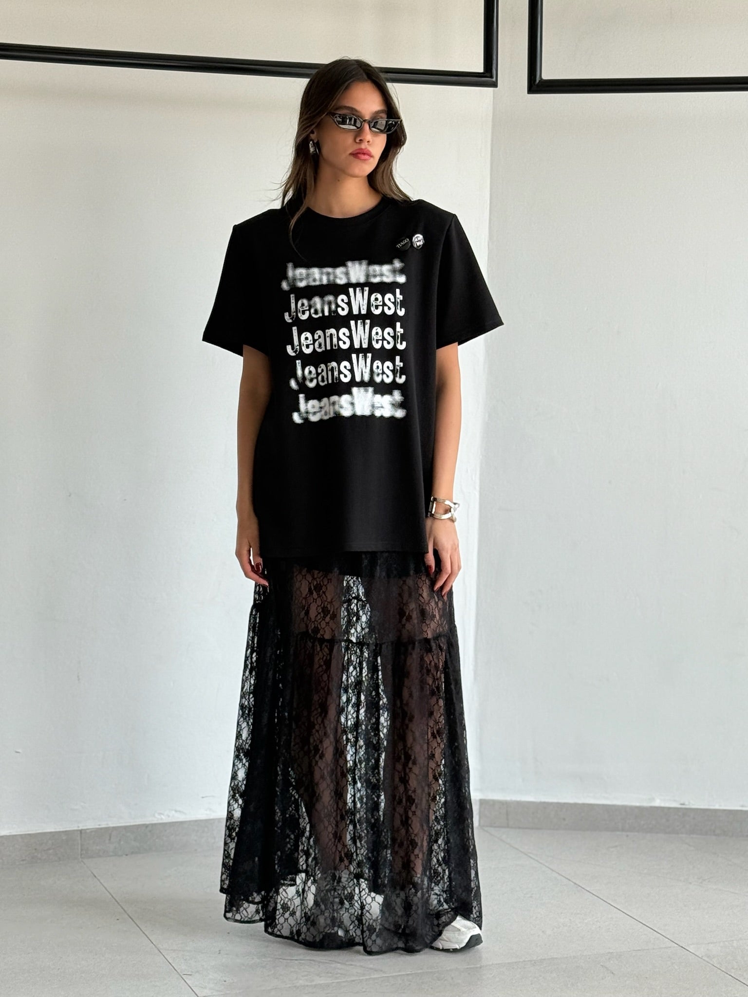 חולצת אמור שחור