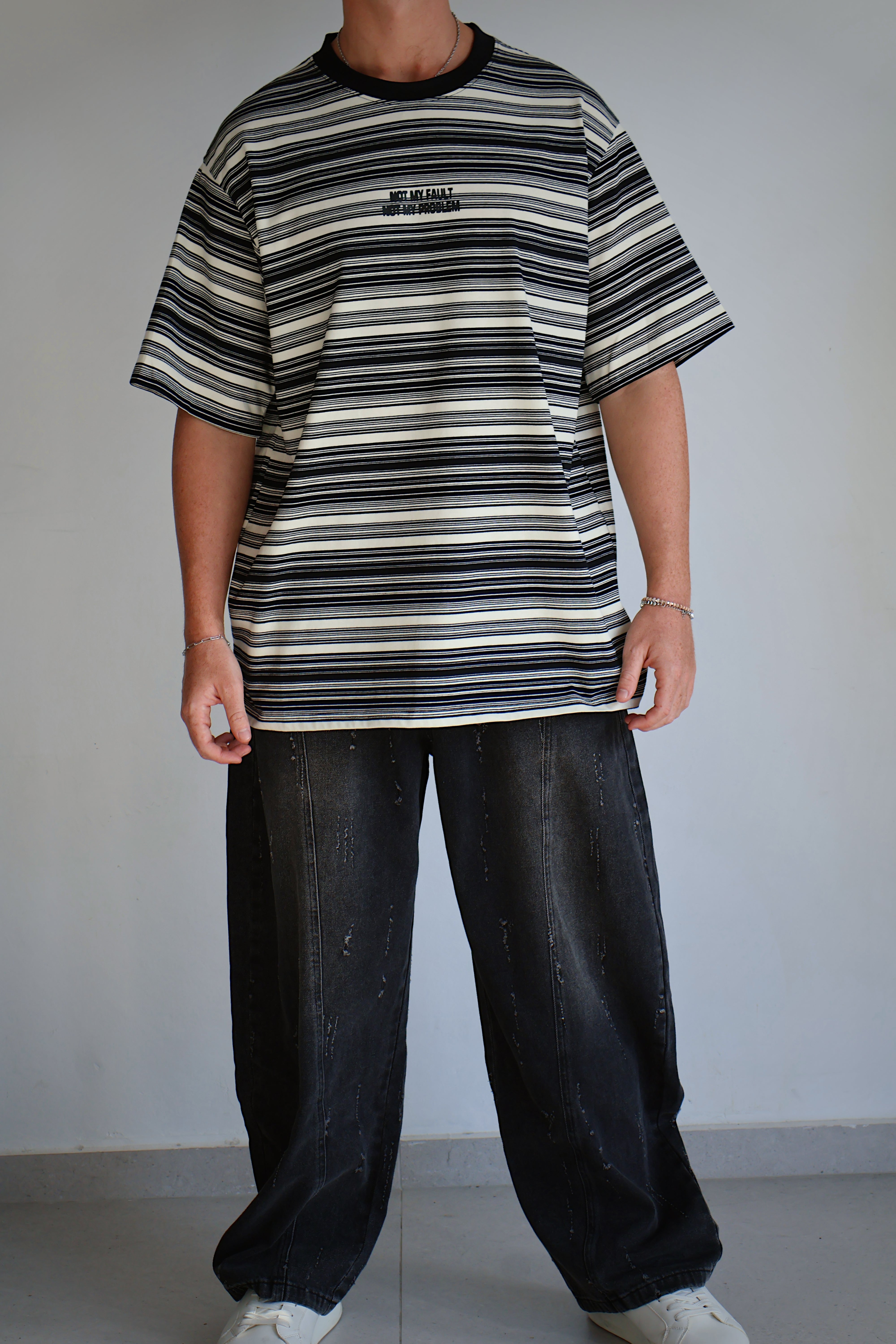 חולצת ריבן שחור