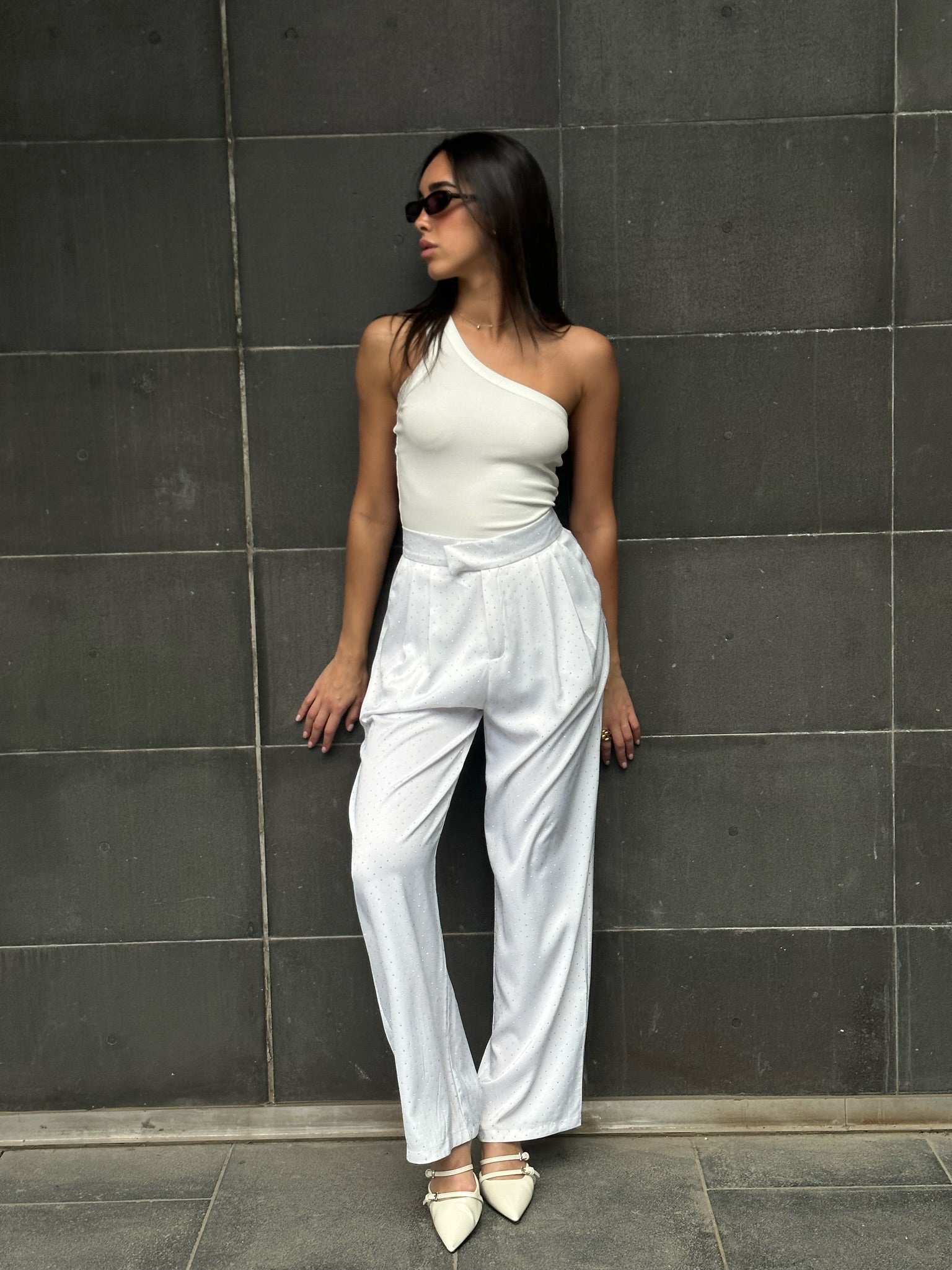 גופיית אביב לבן