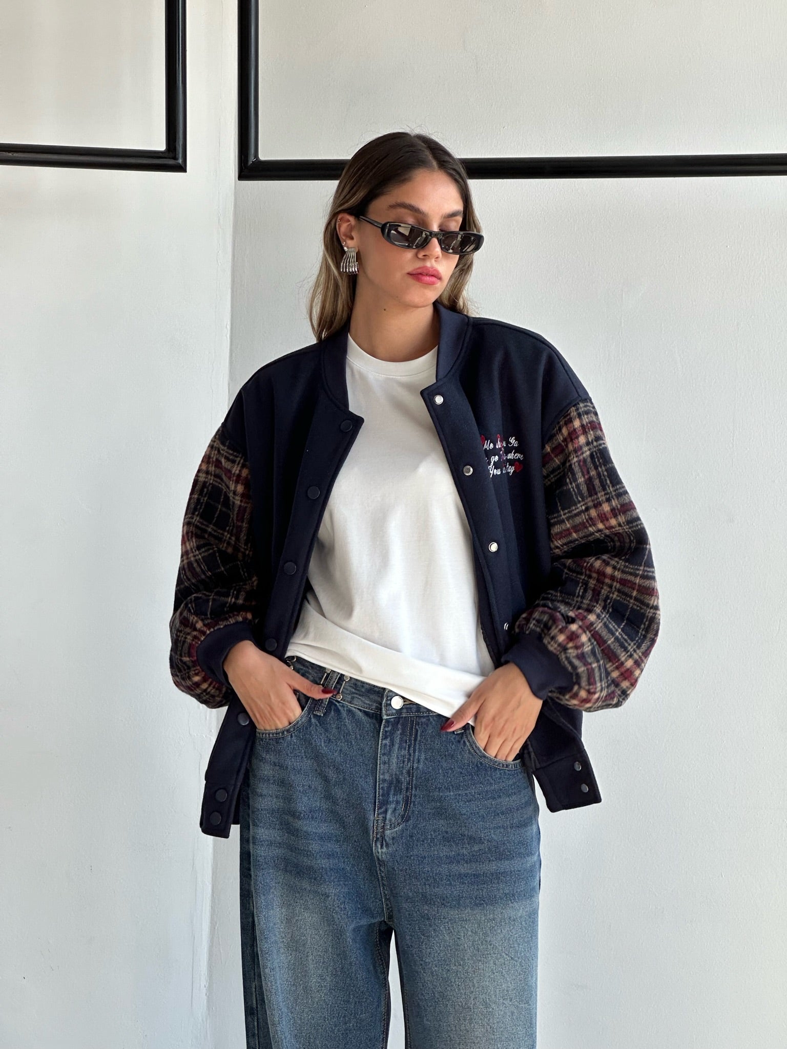 ג׳קט פיאן כחול