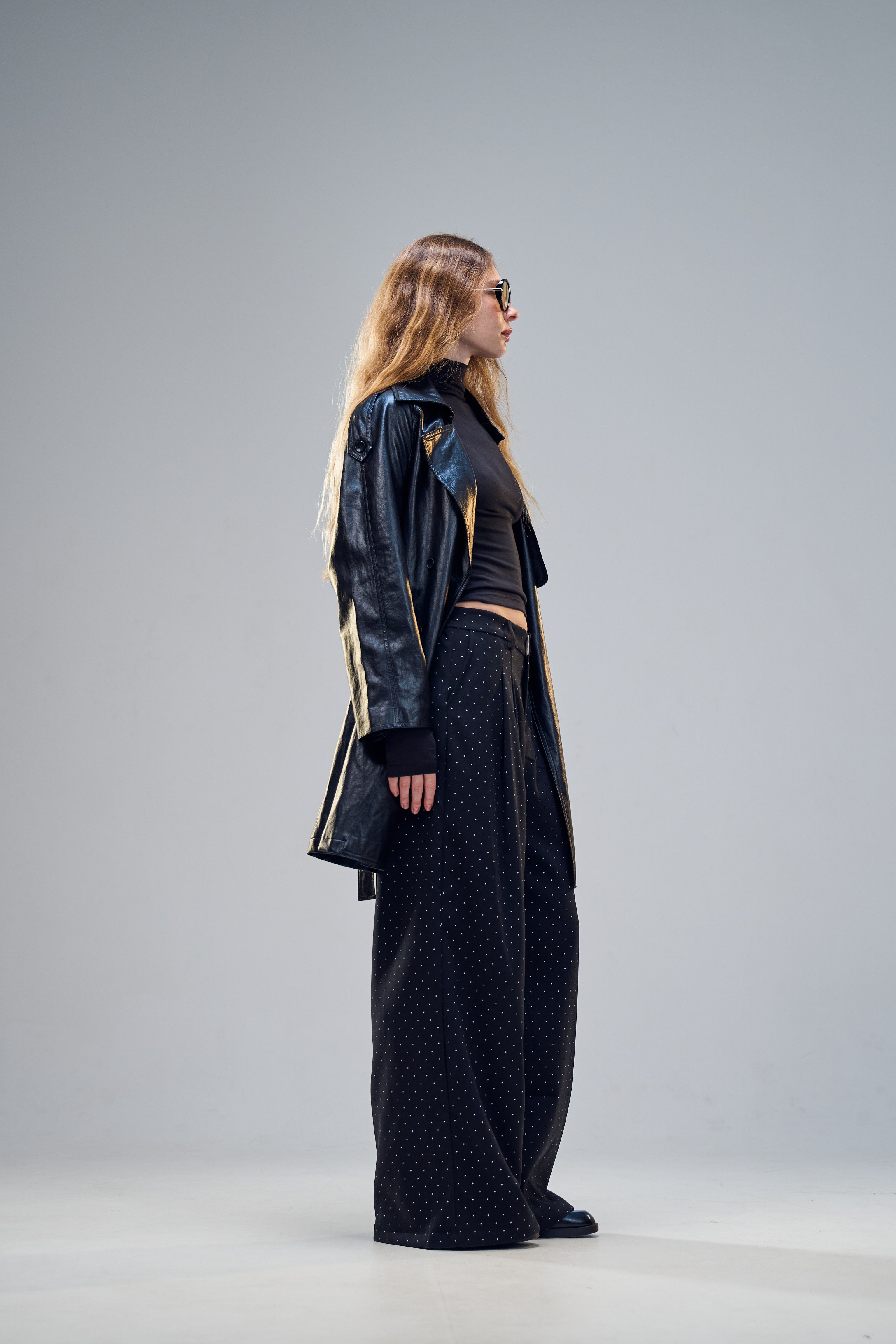 מכנס עפרי שחור