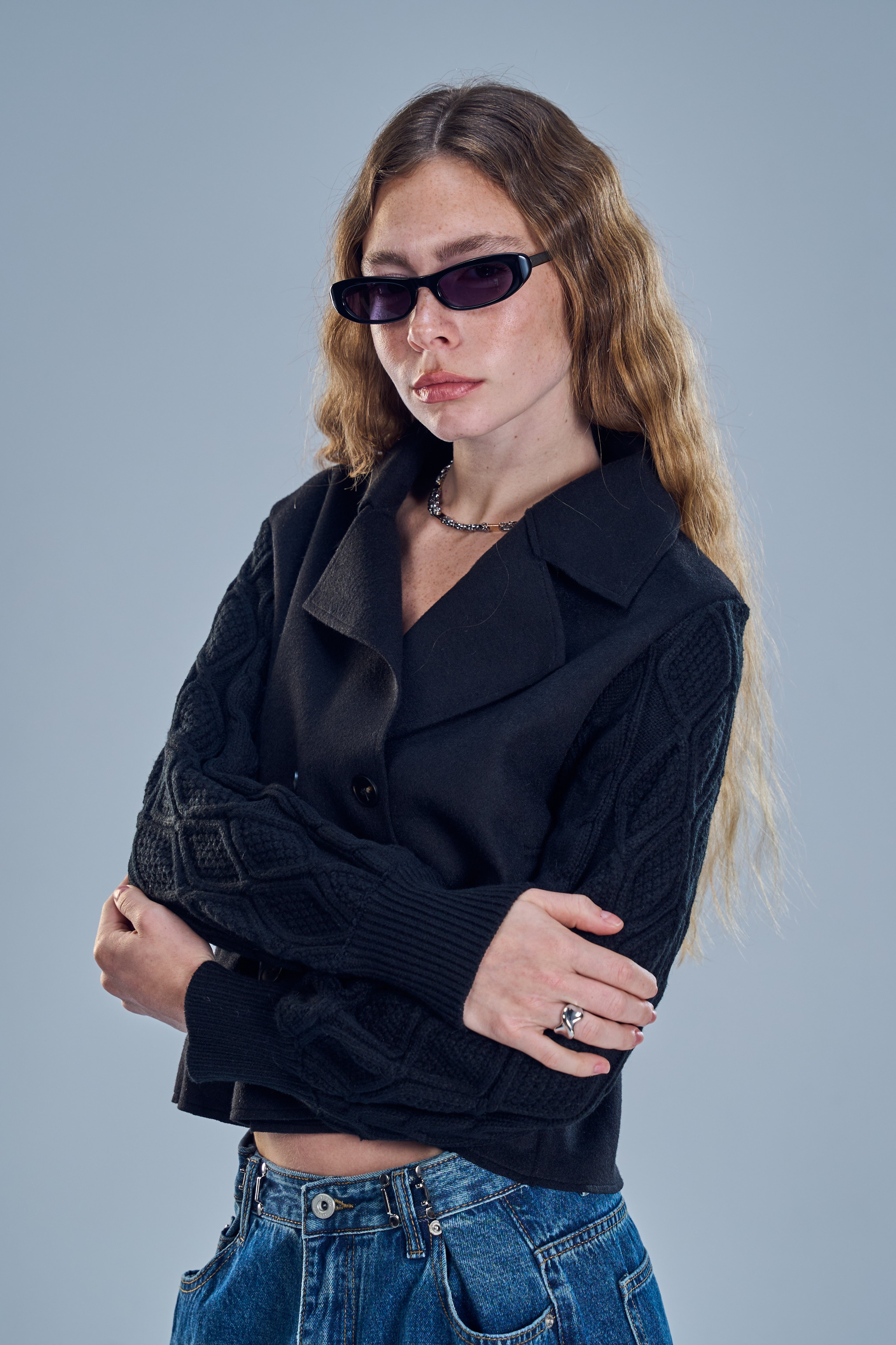 מעיל בר שחור