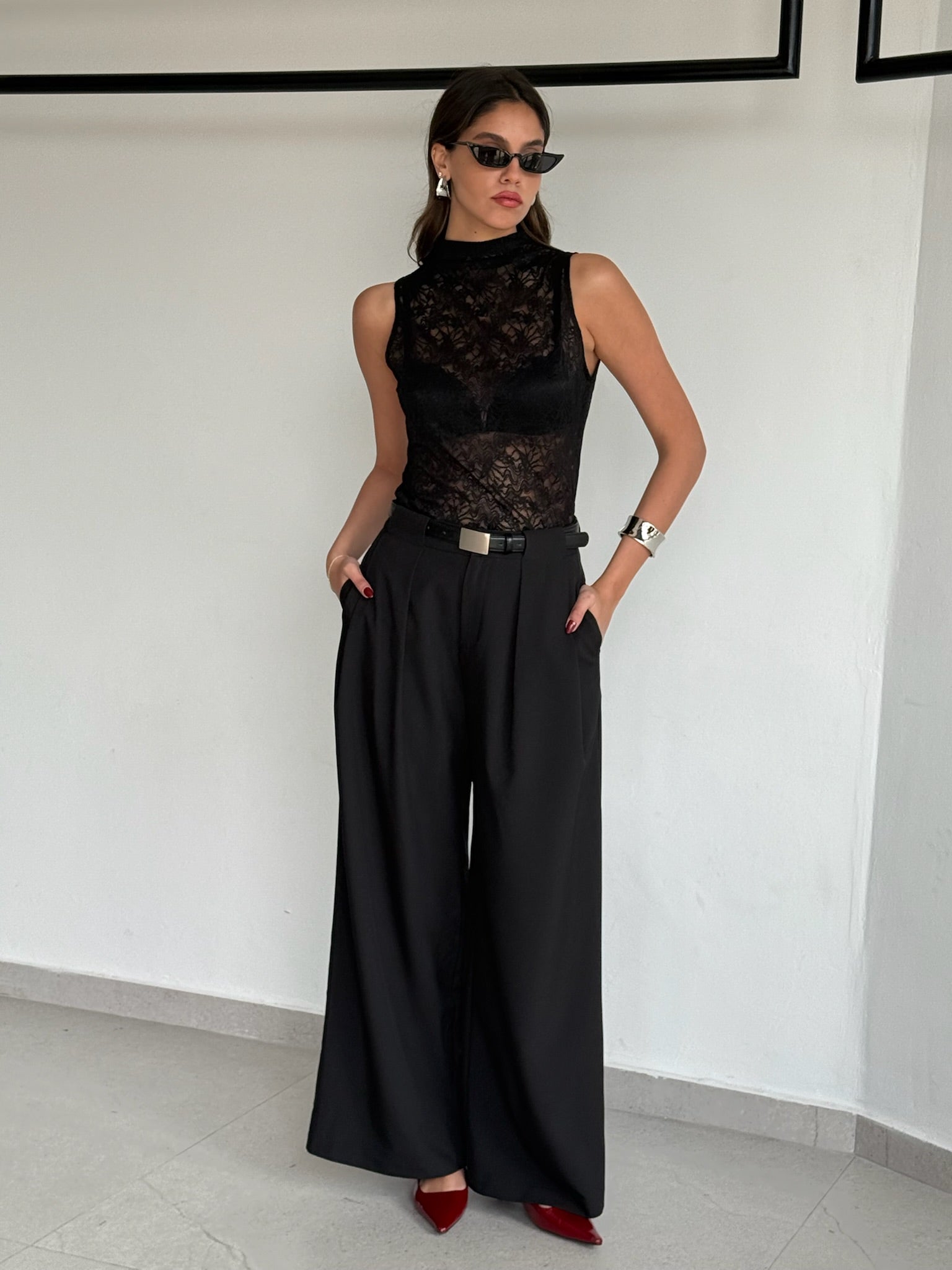 חולצת תחרה שירה