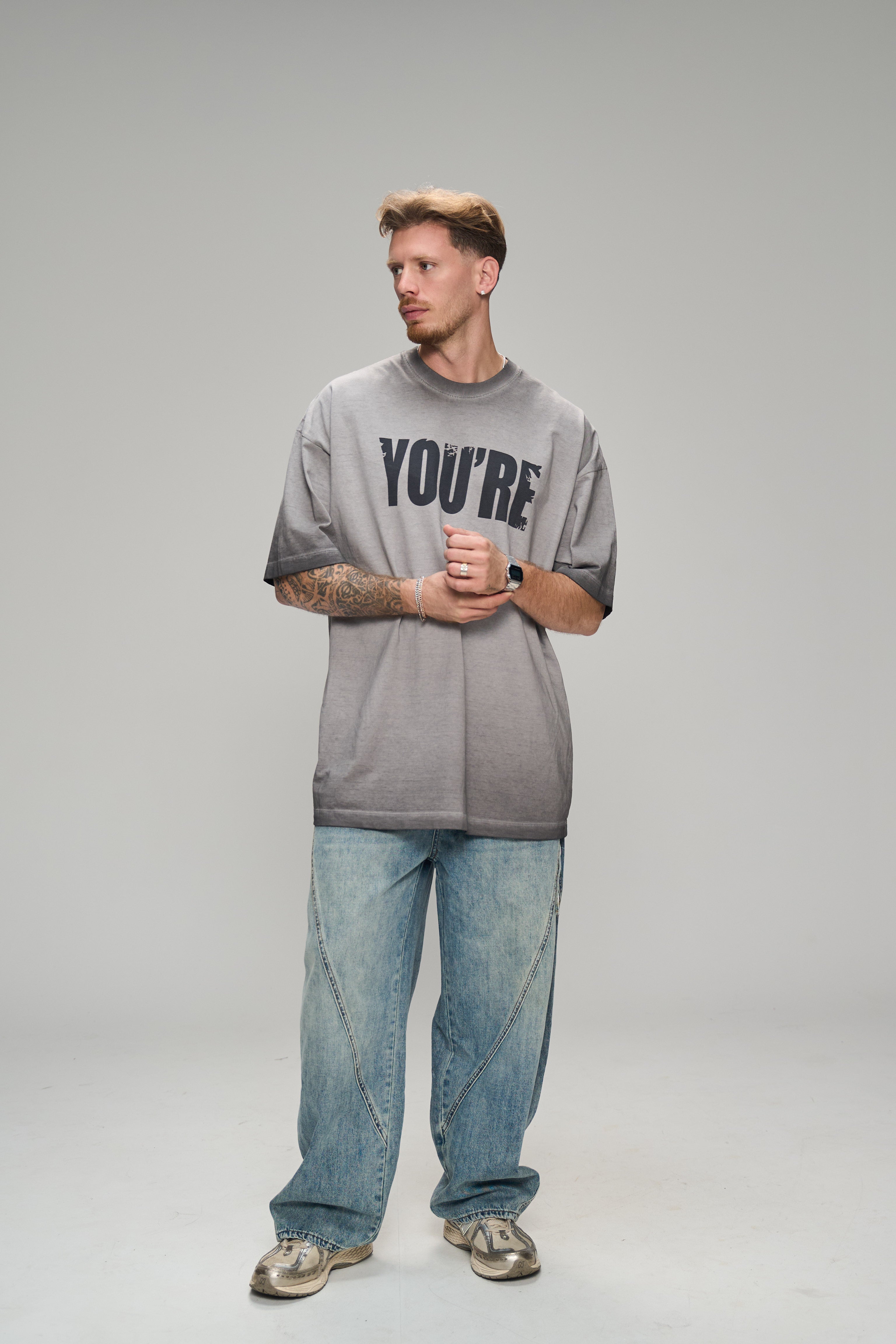 חולצת עומר אפור