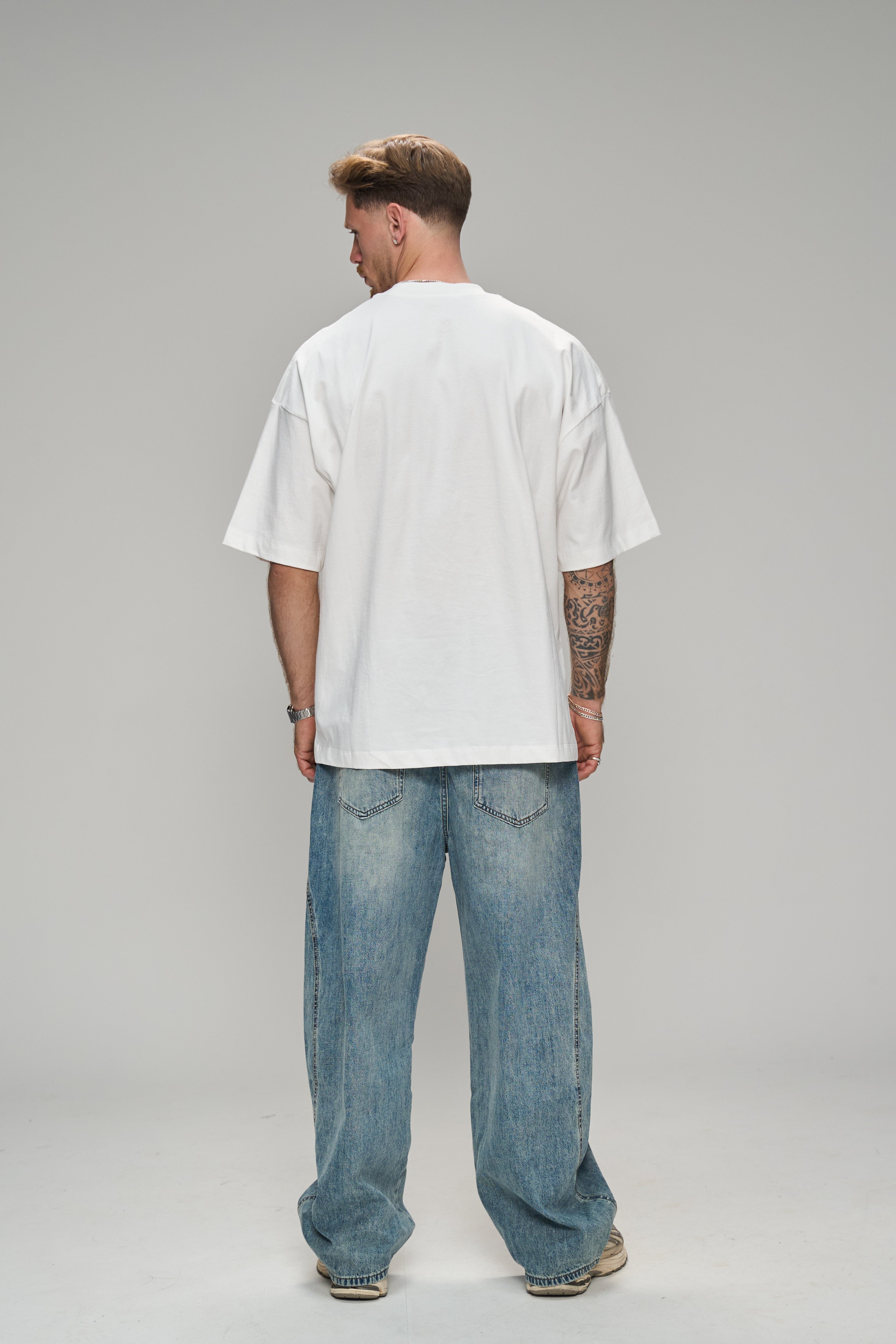 חולצת רום לבן