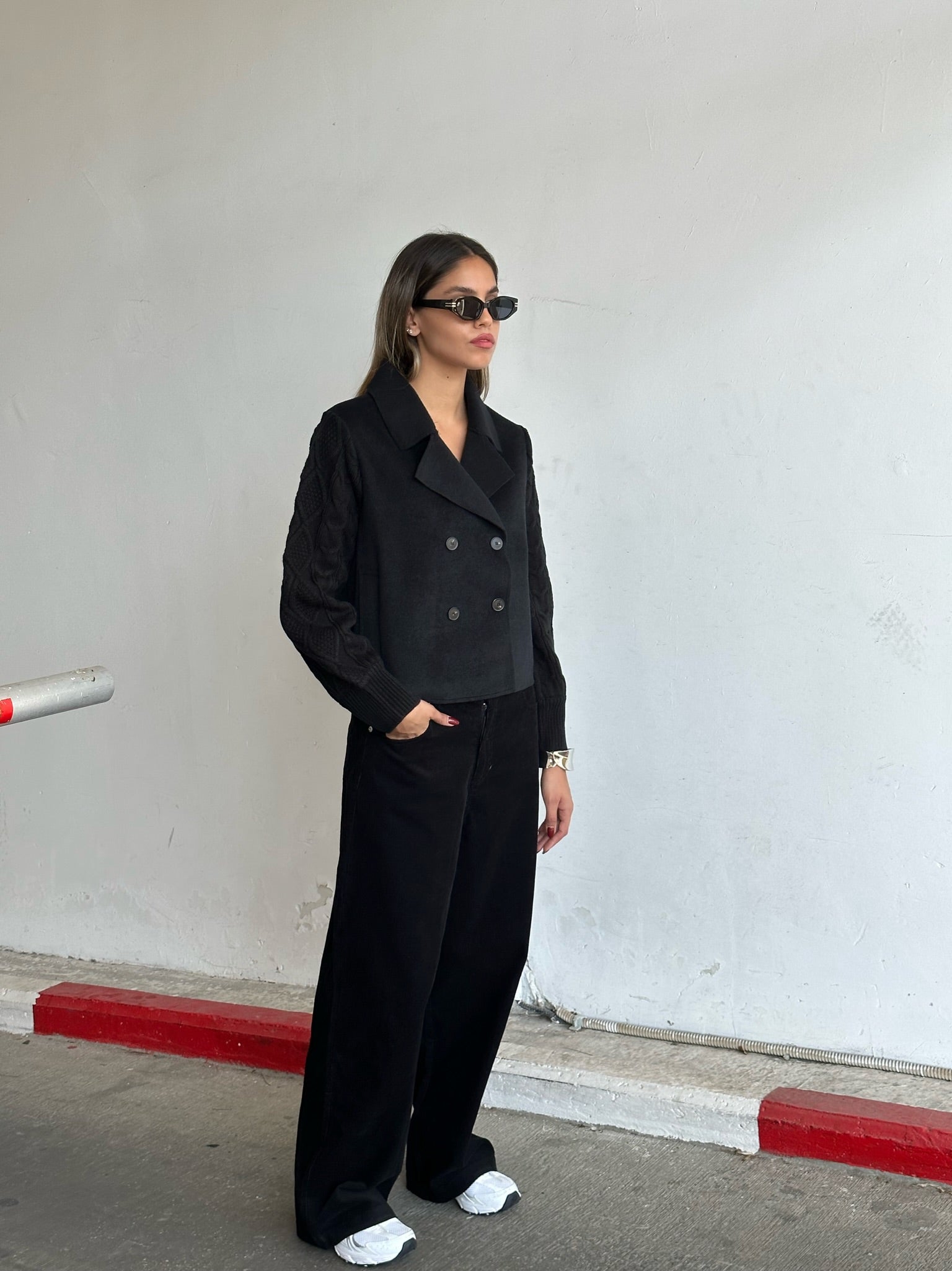 מעיל בר שחור