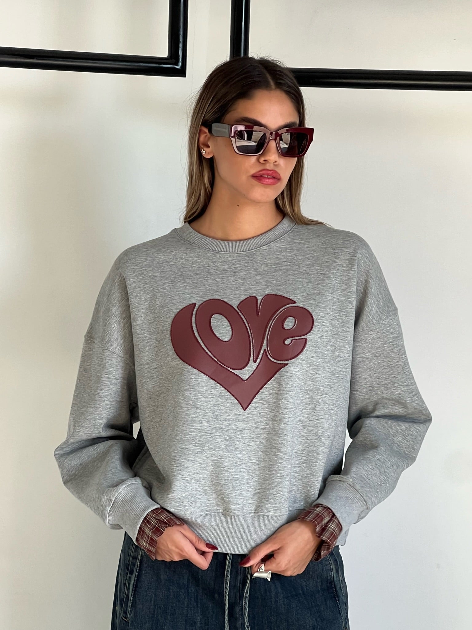 סווצר לאבי אפור