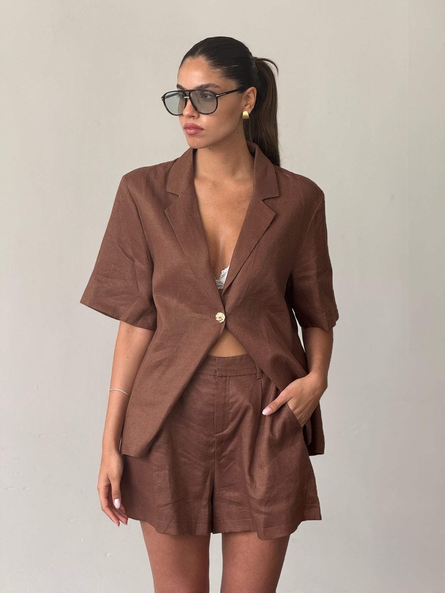 חליפת מור פשתן