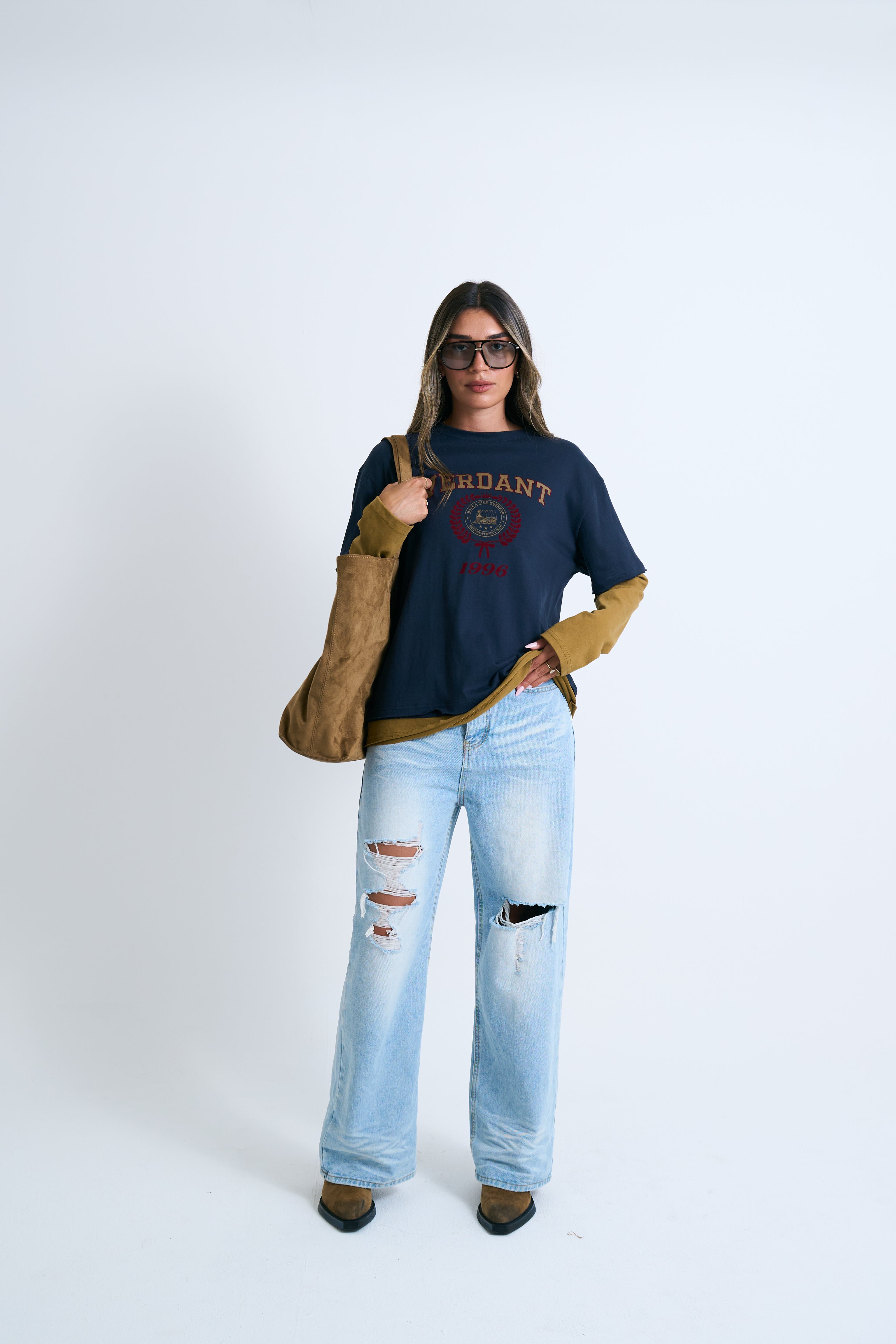 חולצת דור כחול