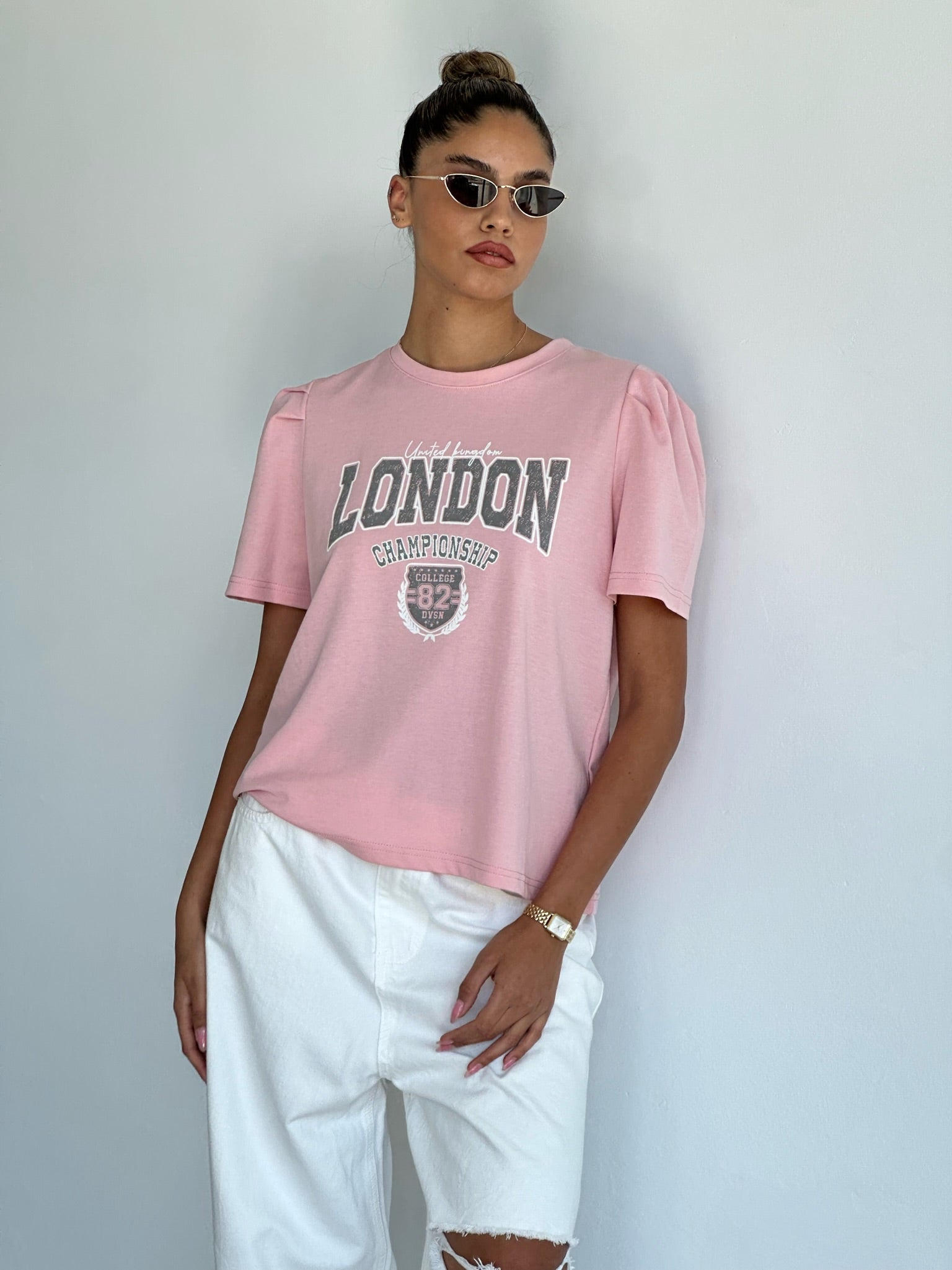 חולצת מריסול ורוד בייבי