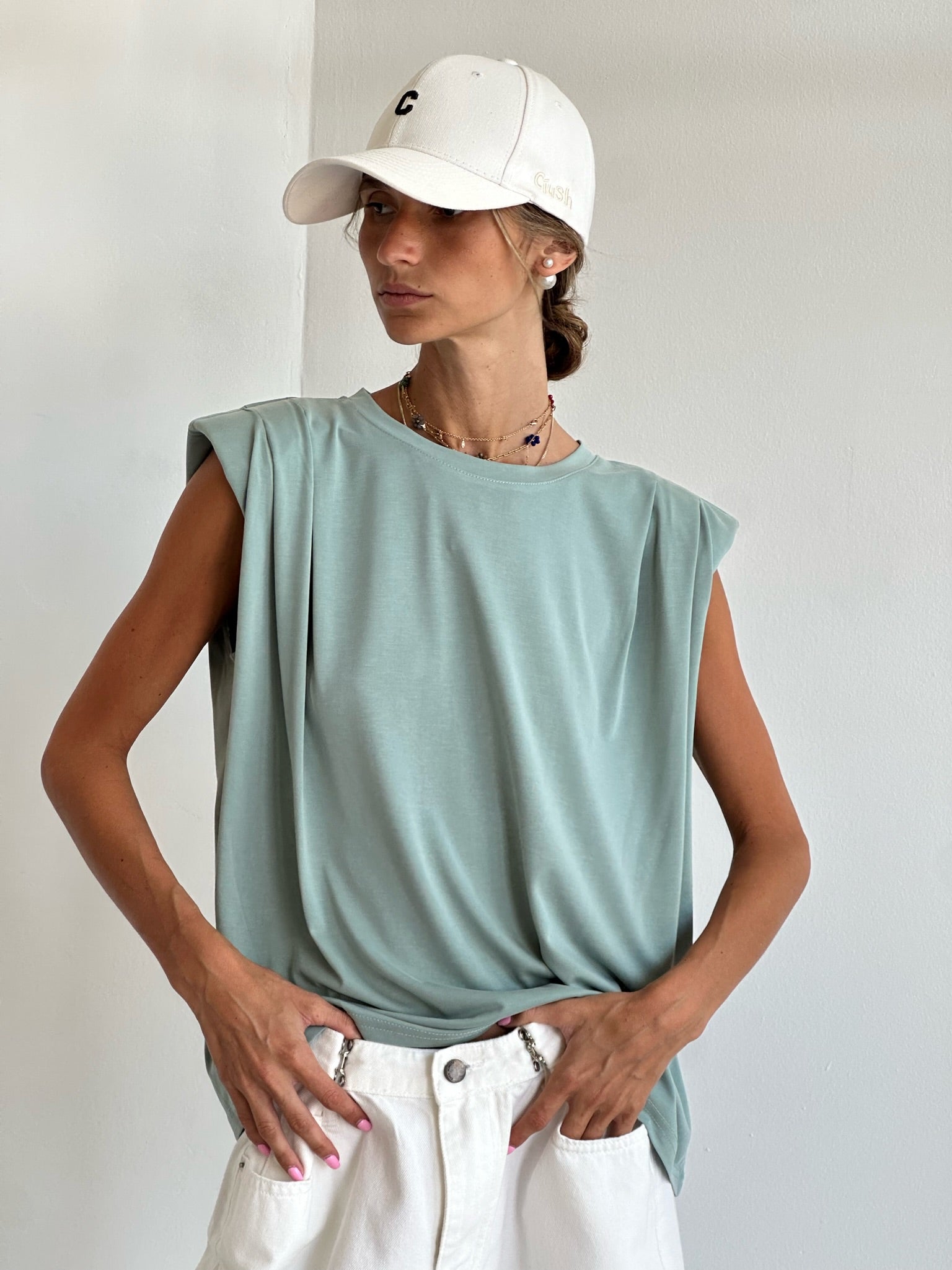 חולצת ניב ירוק