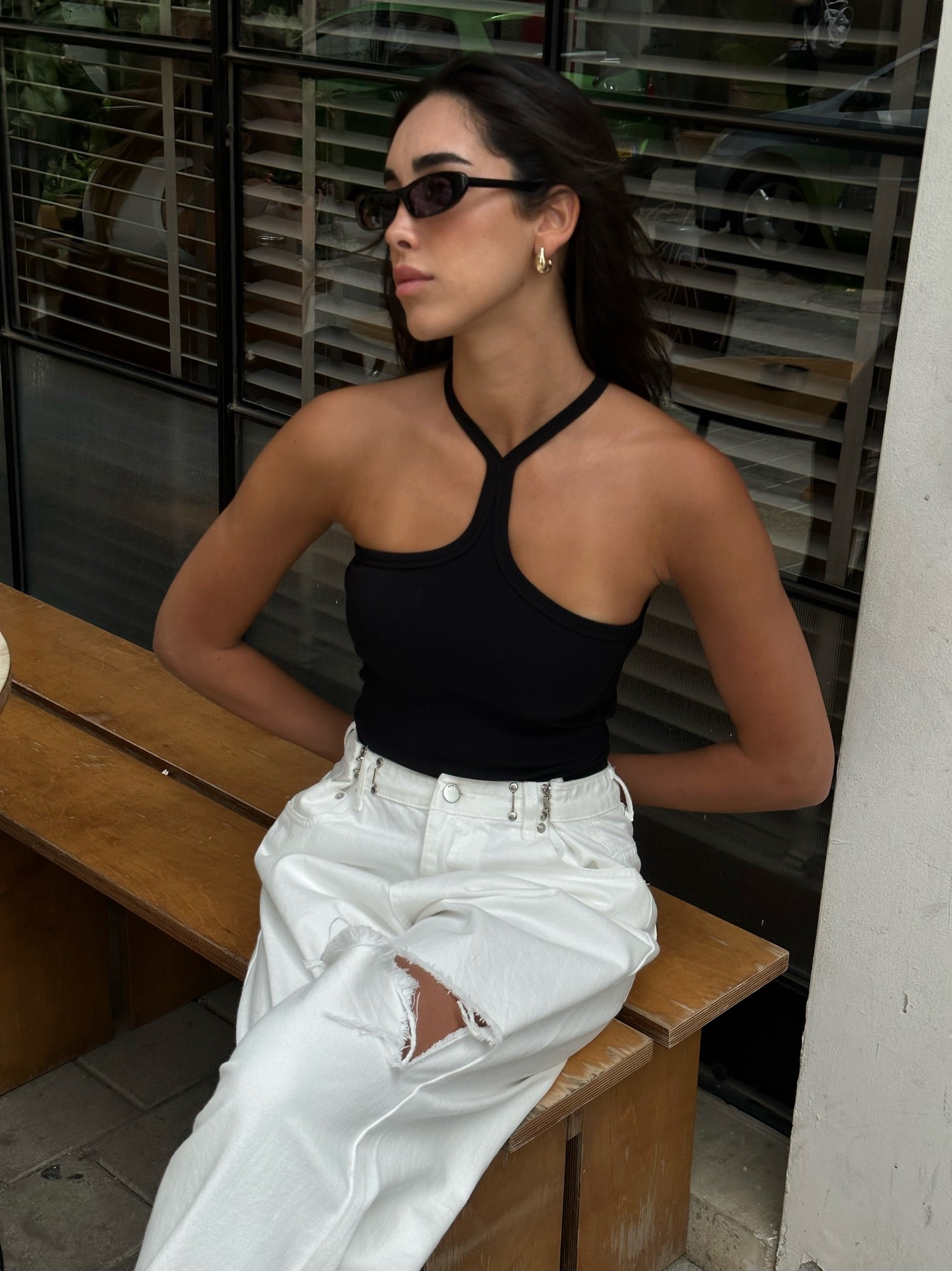 גופיית נלי שחור