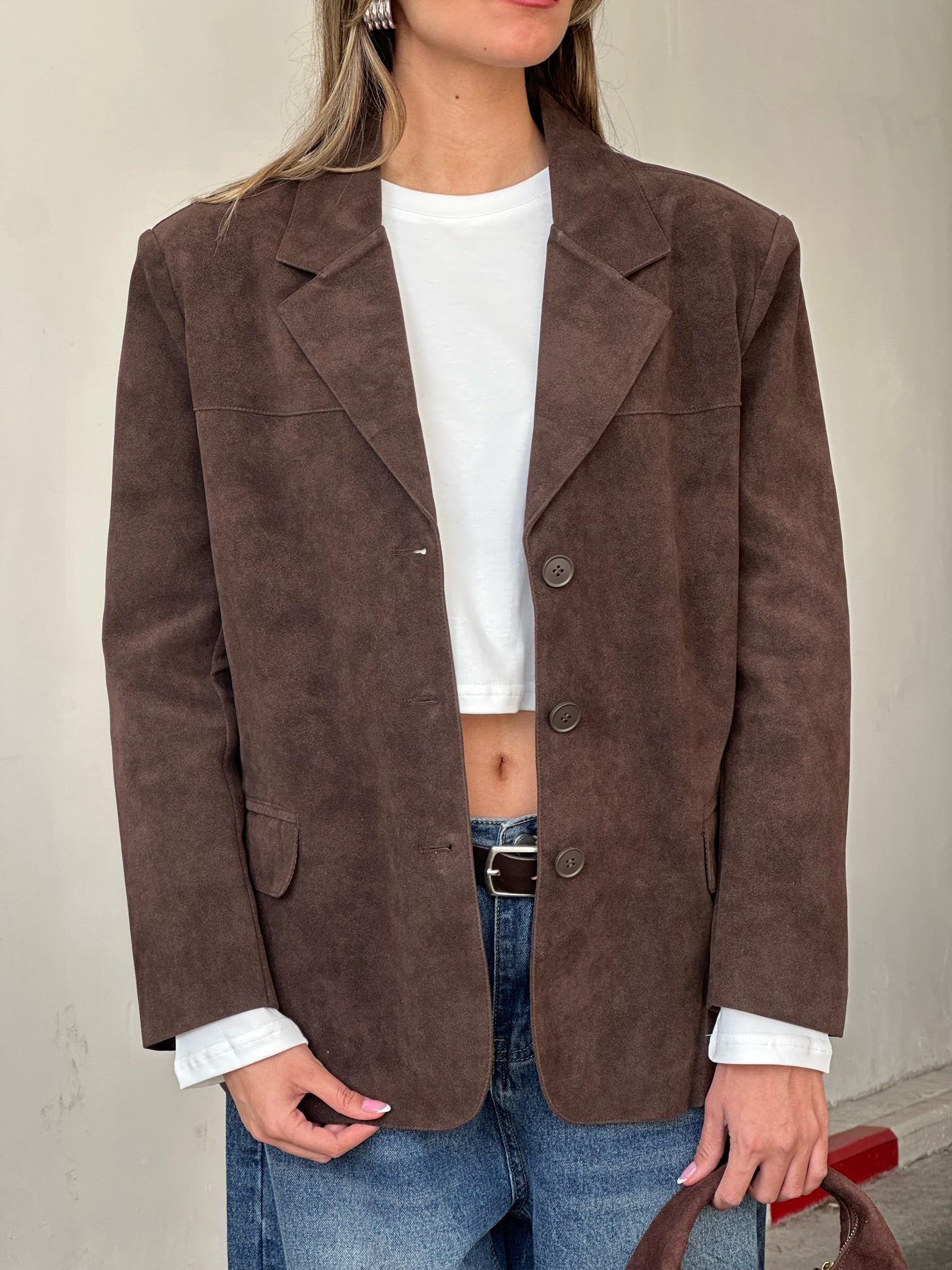 ג׳קט עמית חום