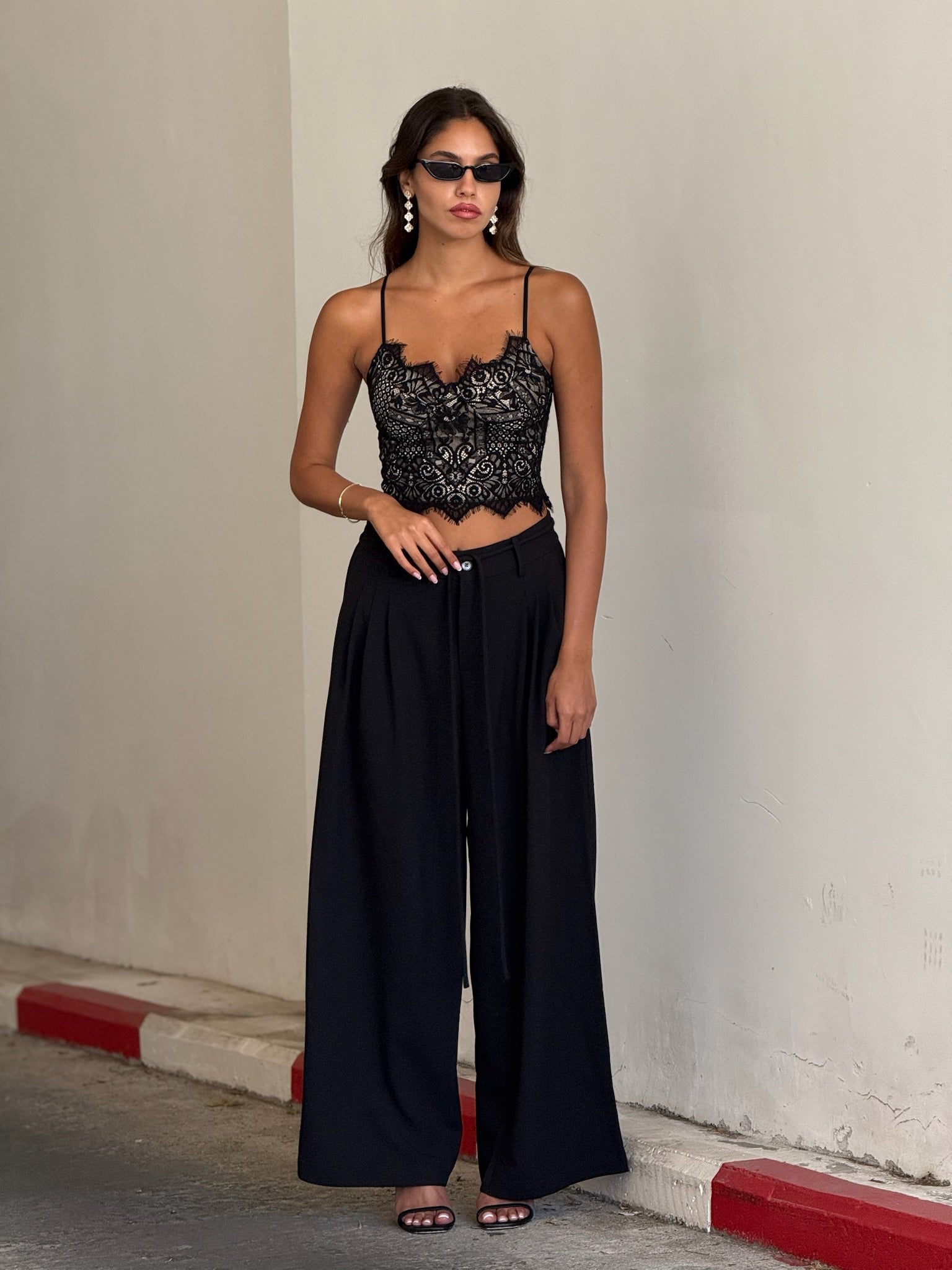 מכנס שלבי שחור