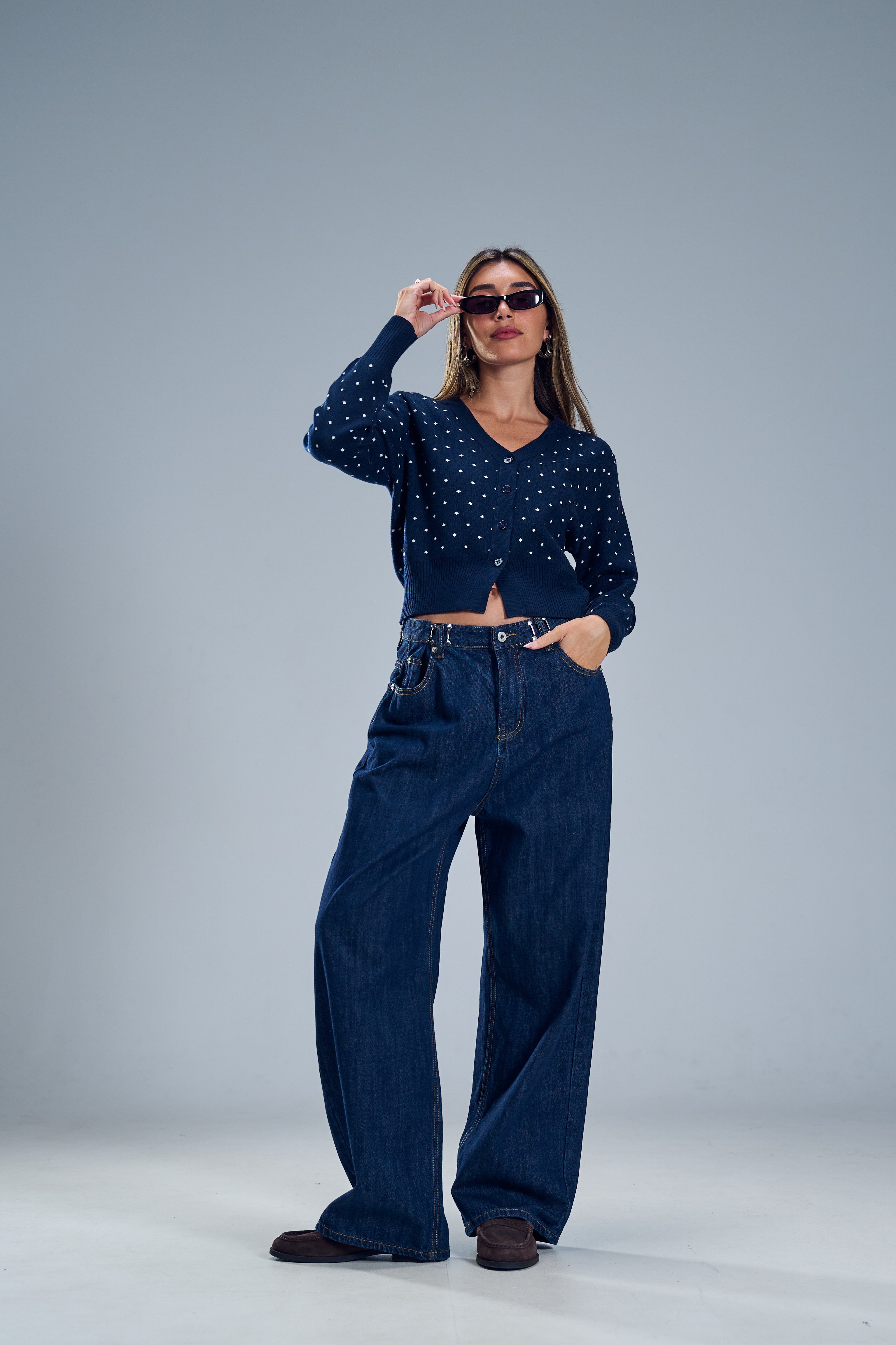 מכנס ג׳ינס לואי בלו ווש