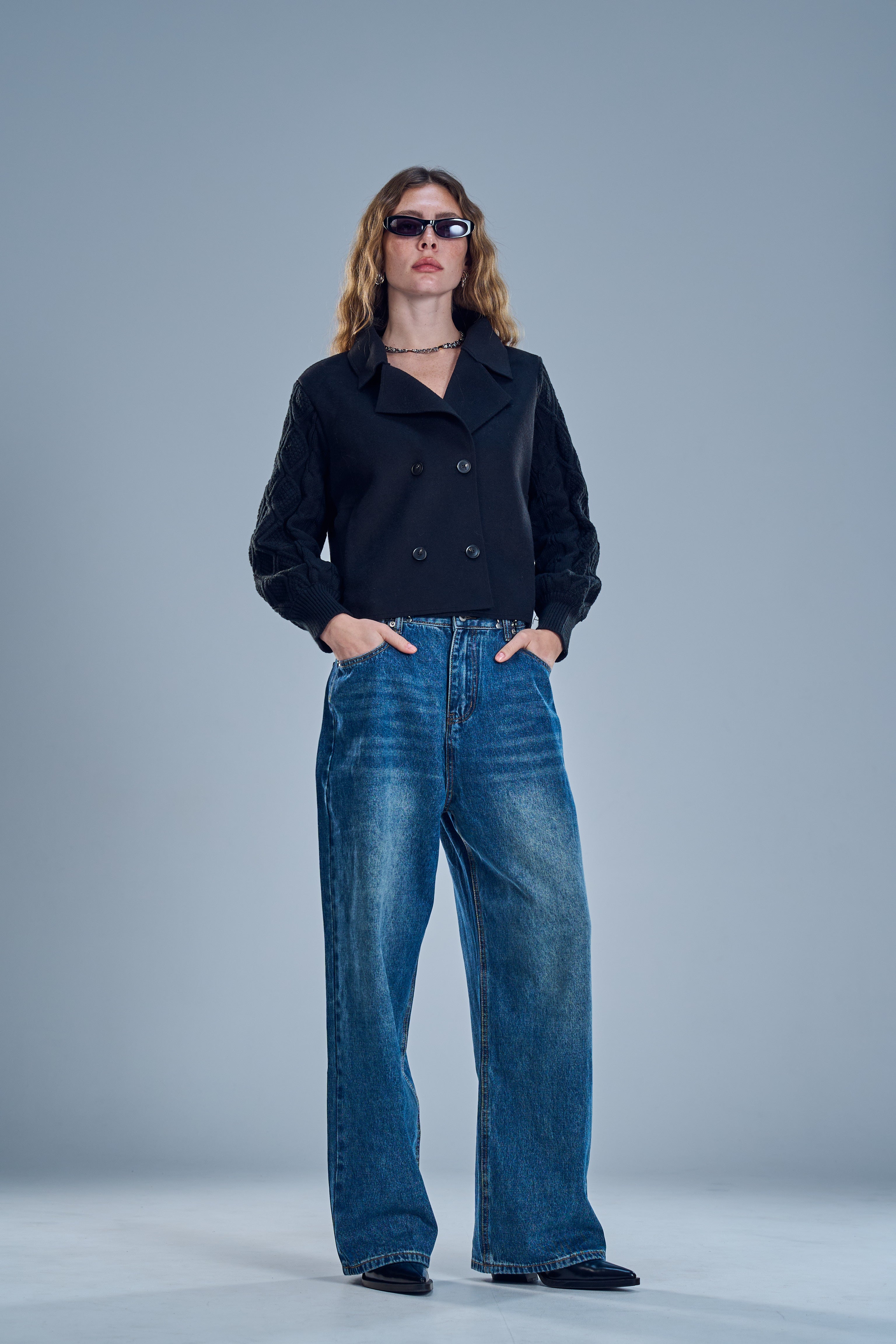 מעיל בר שחור