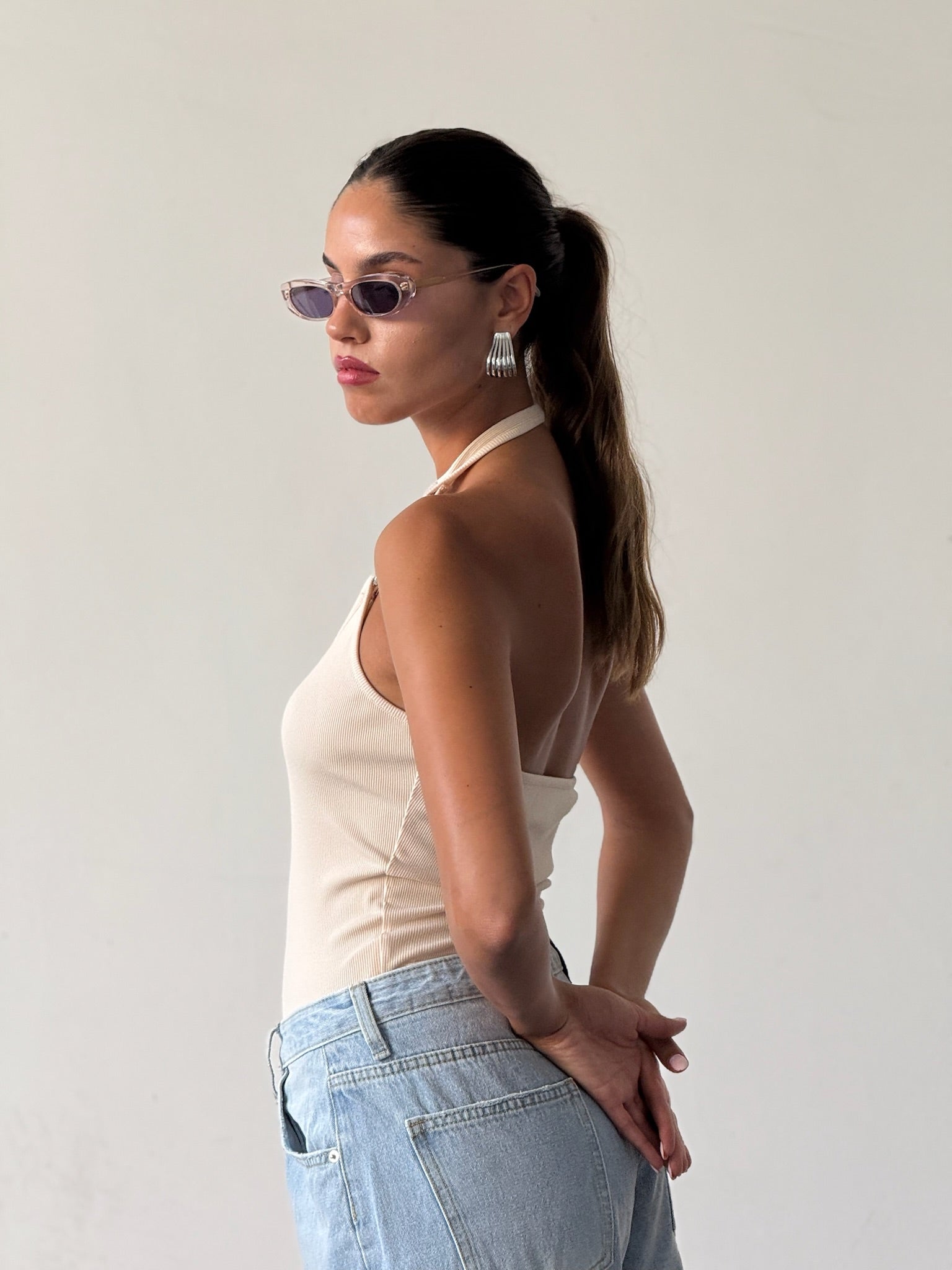 גופיית נינה שמנת