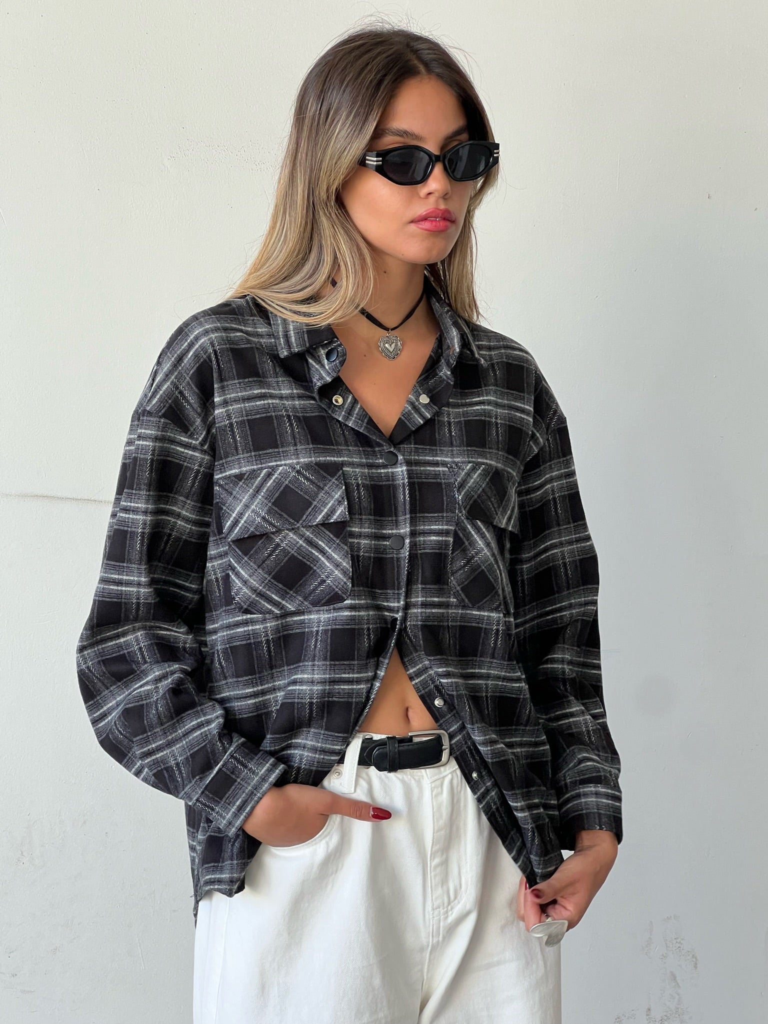 חולצת איזבל שחור