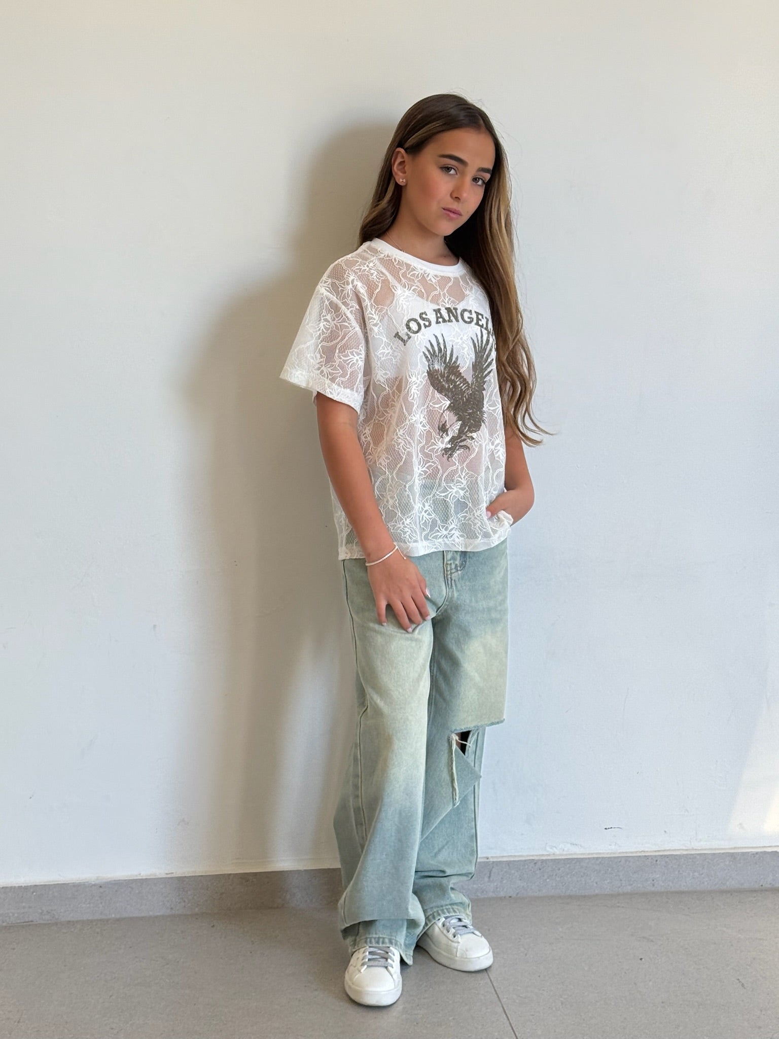 חולצת אלה תחרה