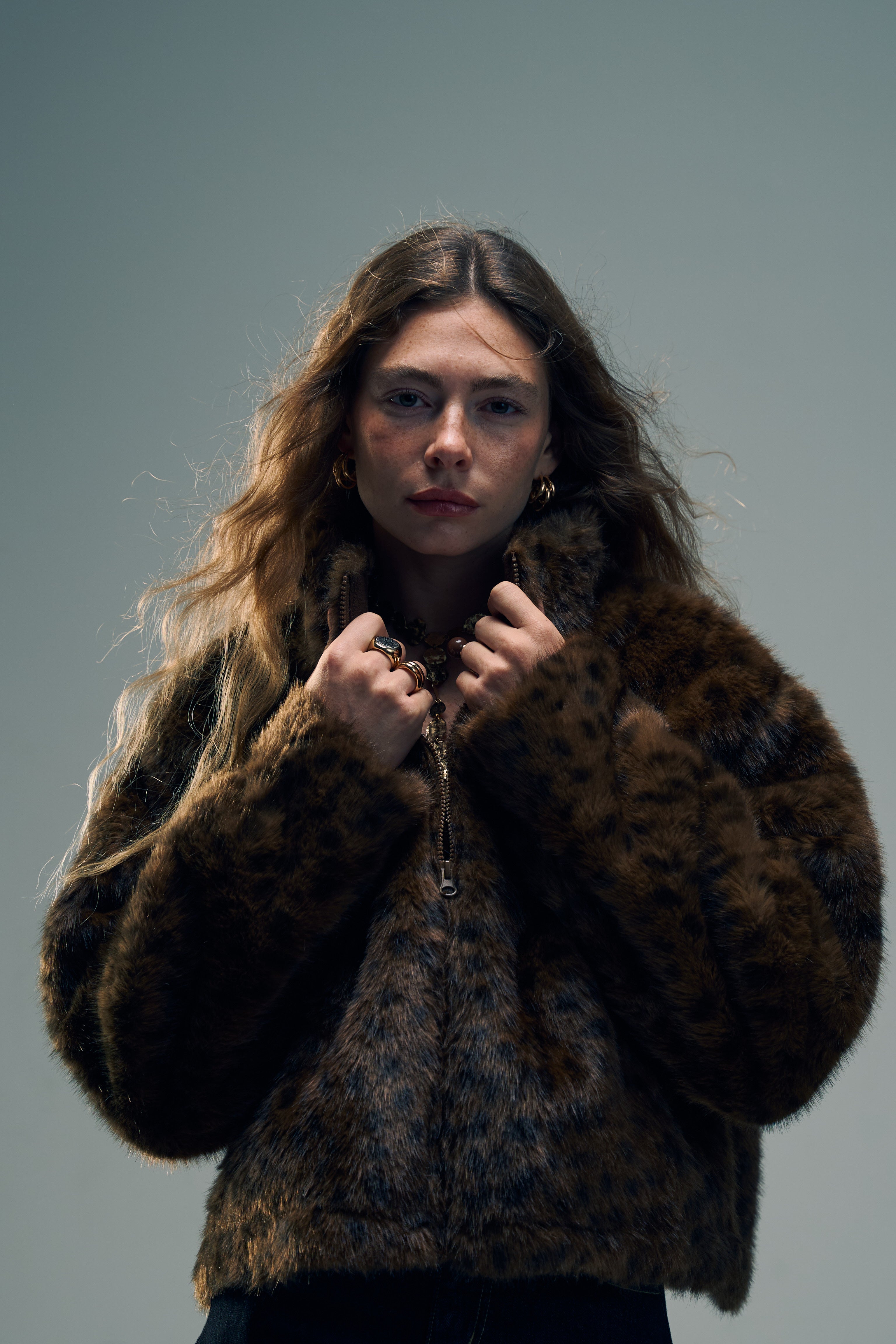 מעיל ברוק חום