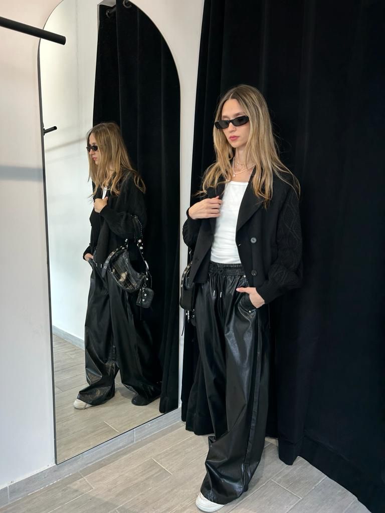 מעיל בר שחור