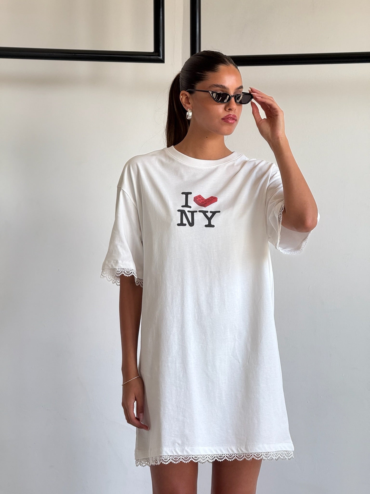 שמלת ניב לבן